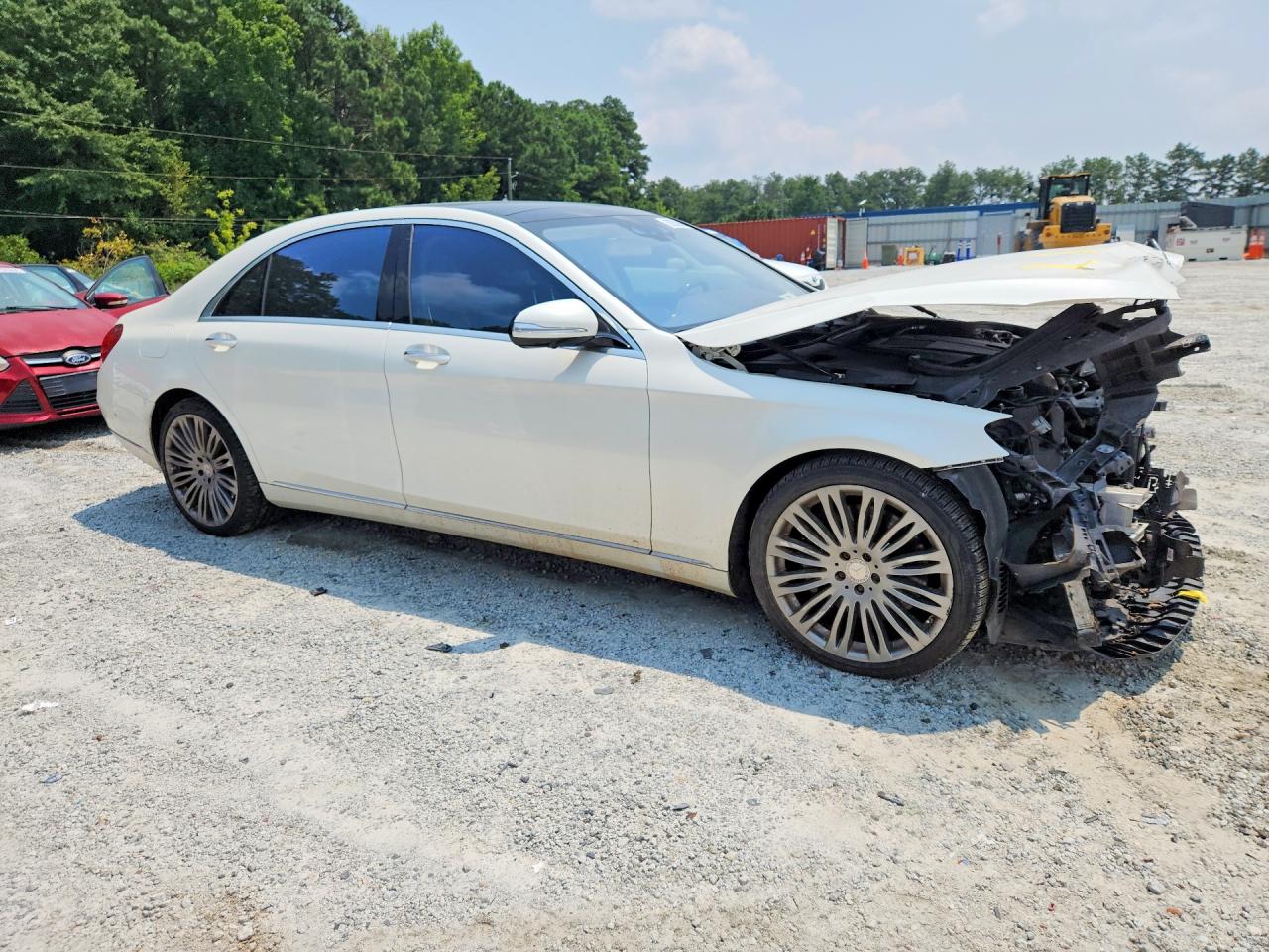 2017 Mercedes-benz S 550 White vin: WDDUG8CB3HA315170