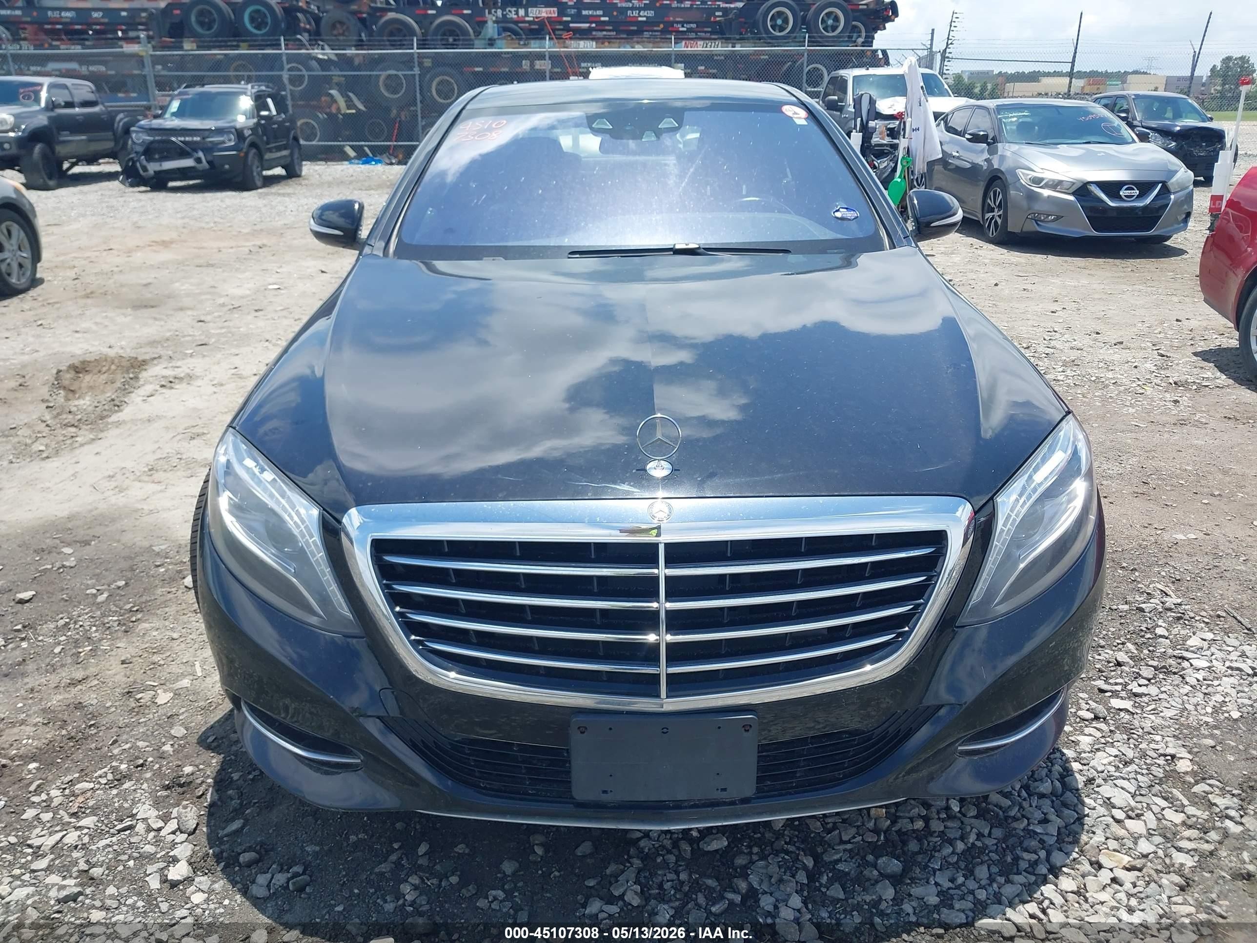 2014 Mercedes-benz S 550   Black vin: WDDUG8CB4EA007047