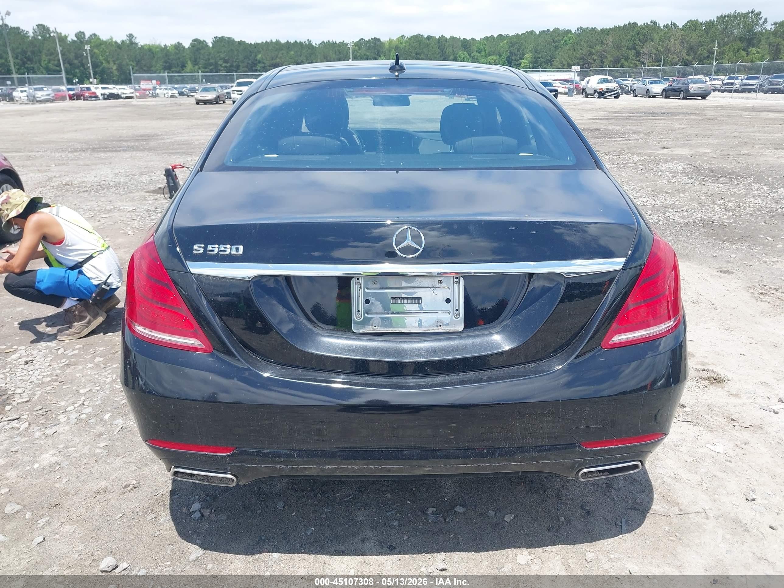 2014 Mercedes-benz S 550   Black vin: WDDUG8CB4EA007047