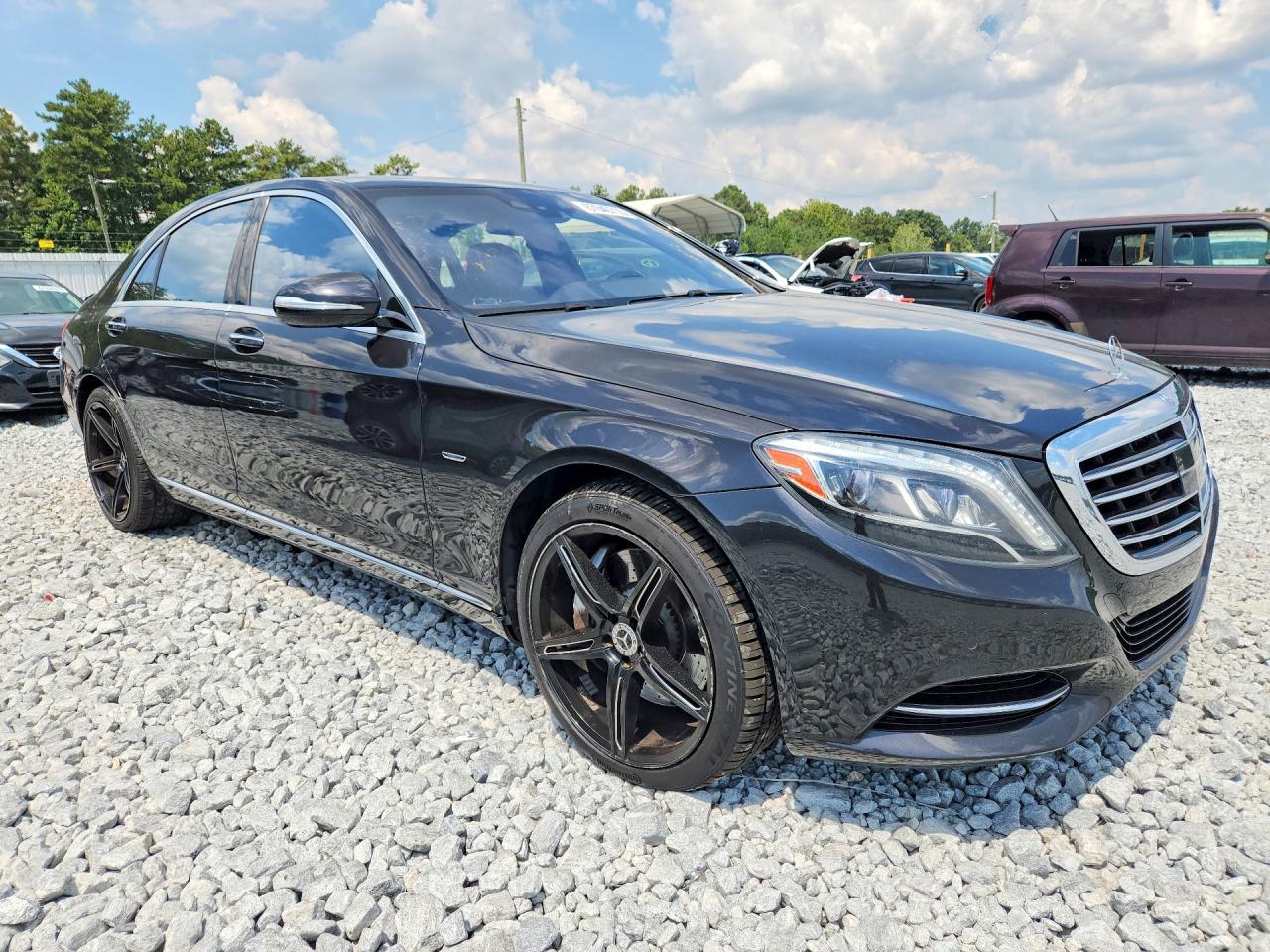 2014 Mercedes-benz S 550 Черный vin: WDDUG8CB4EA008831