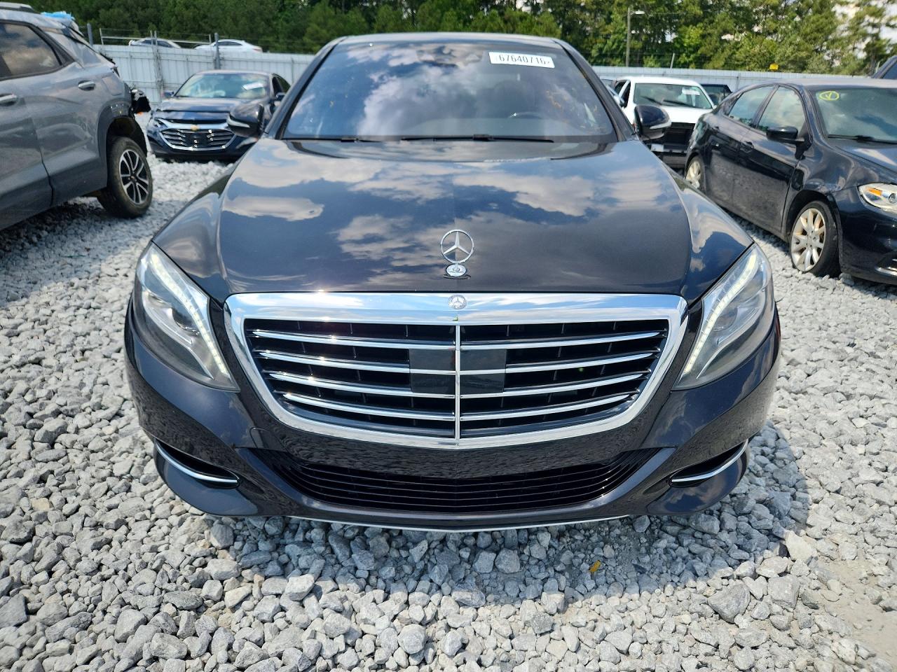 2014 Mercedes-benz S 550 Черный vin: WDDUG8CB4EA008831