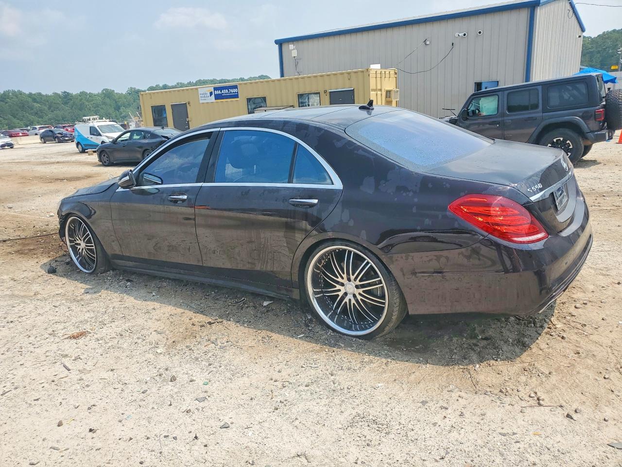 2014 Mercedes-benz S 550 Black vin: WDDUG8CB4EA009154