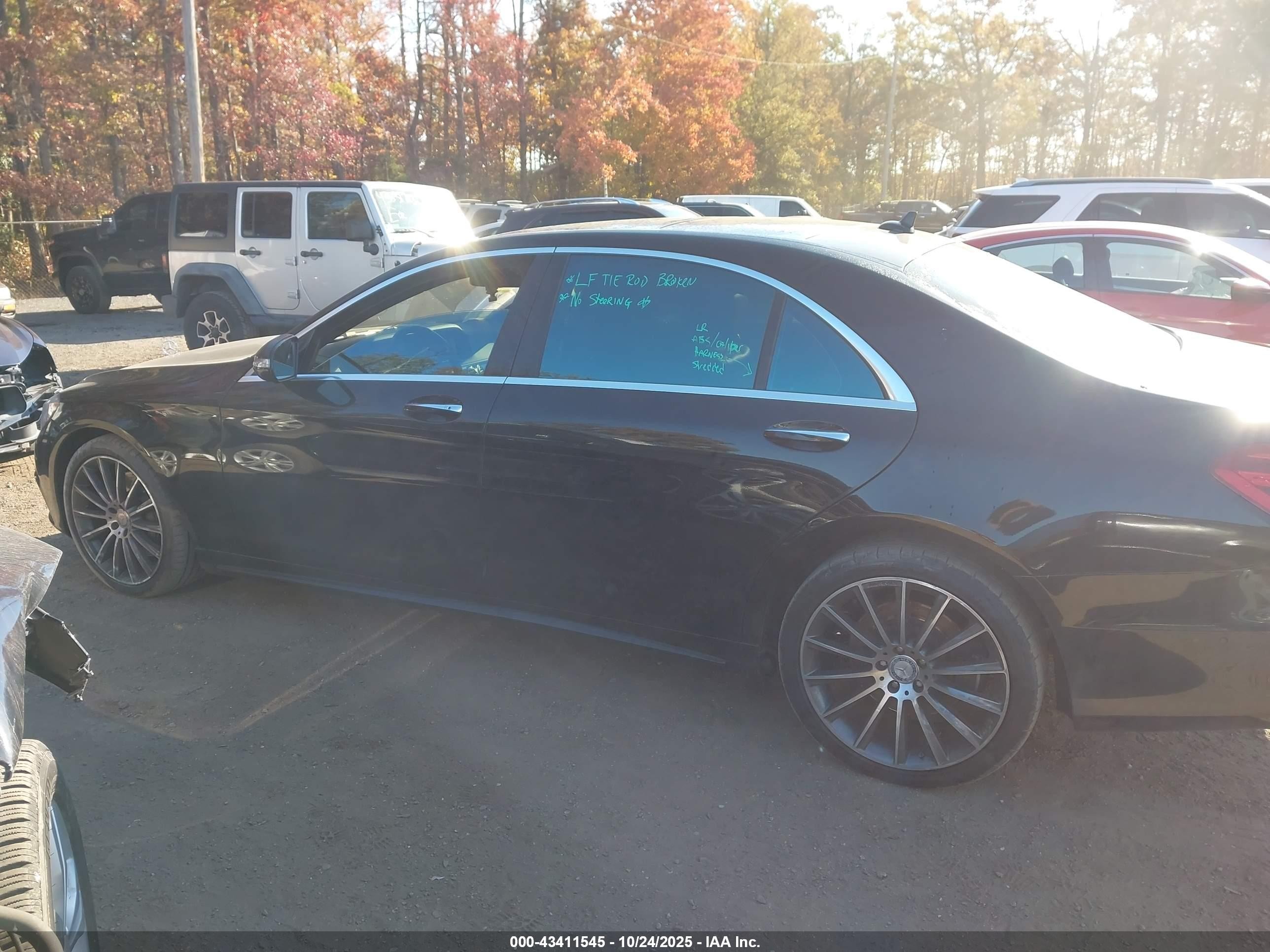 2014 Mercedes-benz S 550   Black vin: WDDUG8CB4EA060248