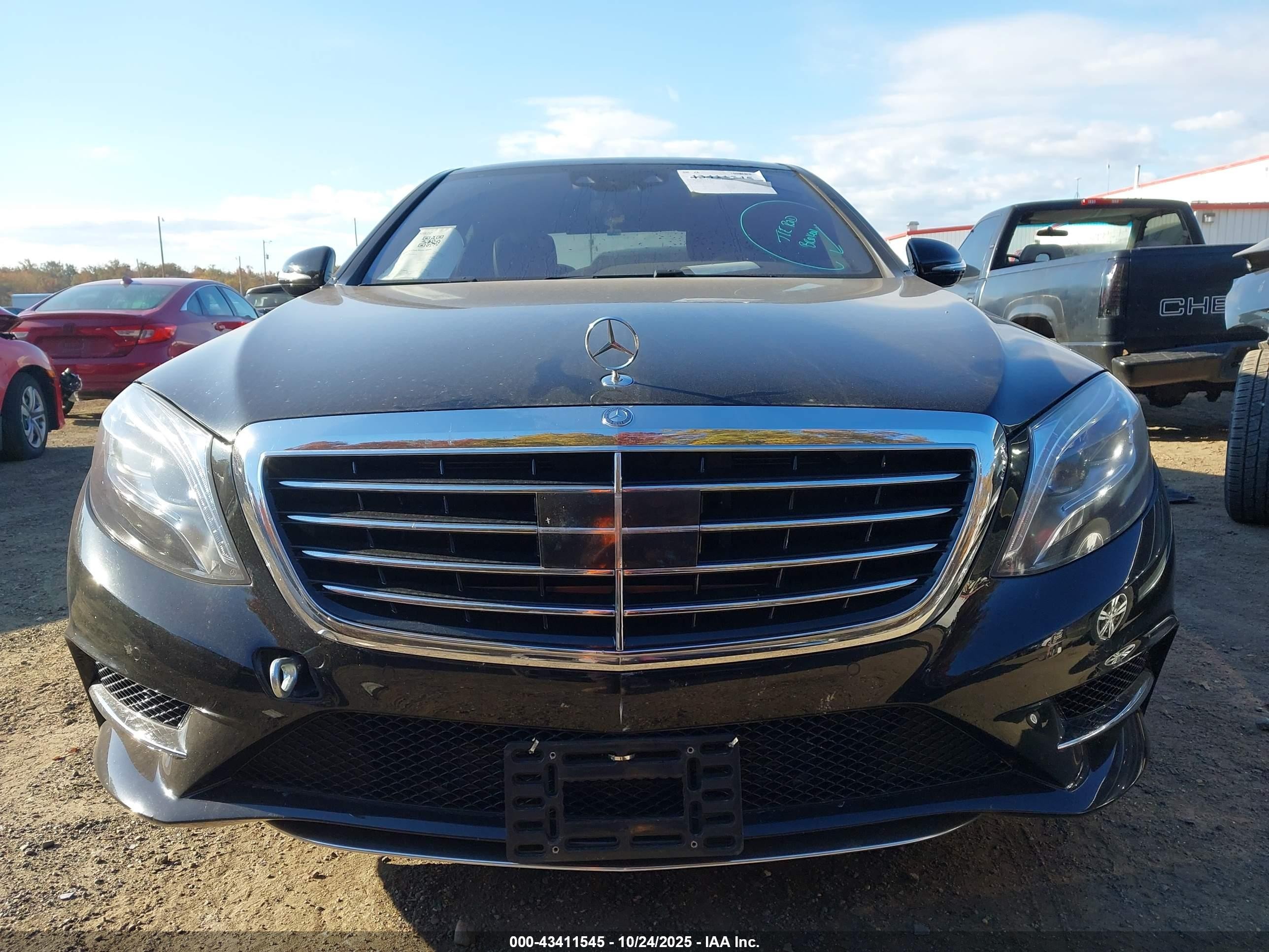 2014 Mercedes-benz S 550   Black vin: WDDUG8CB4EA060248
