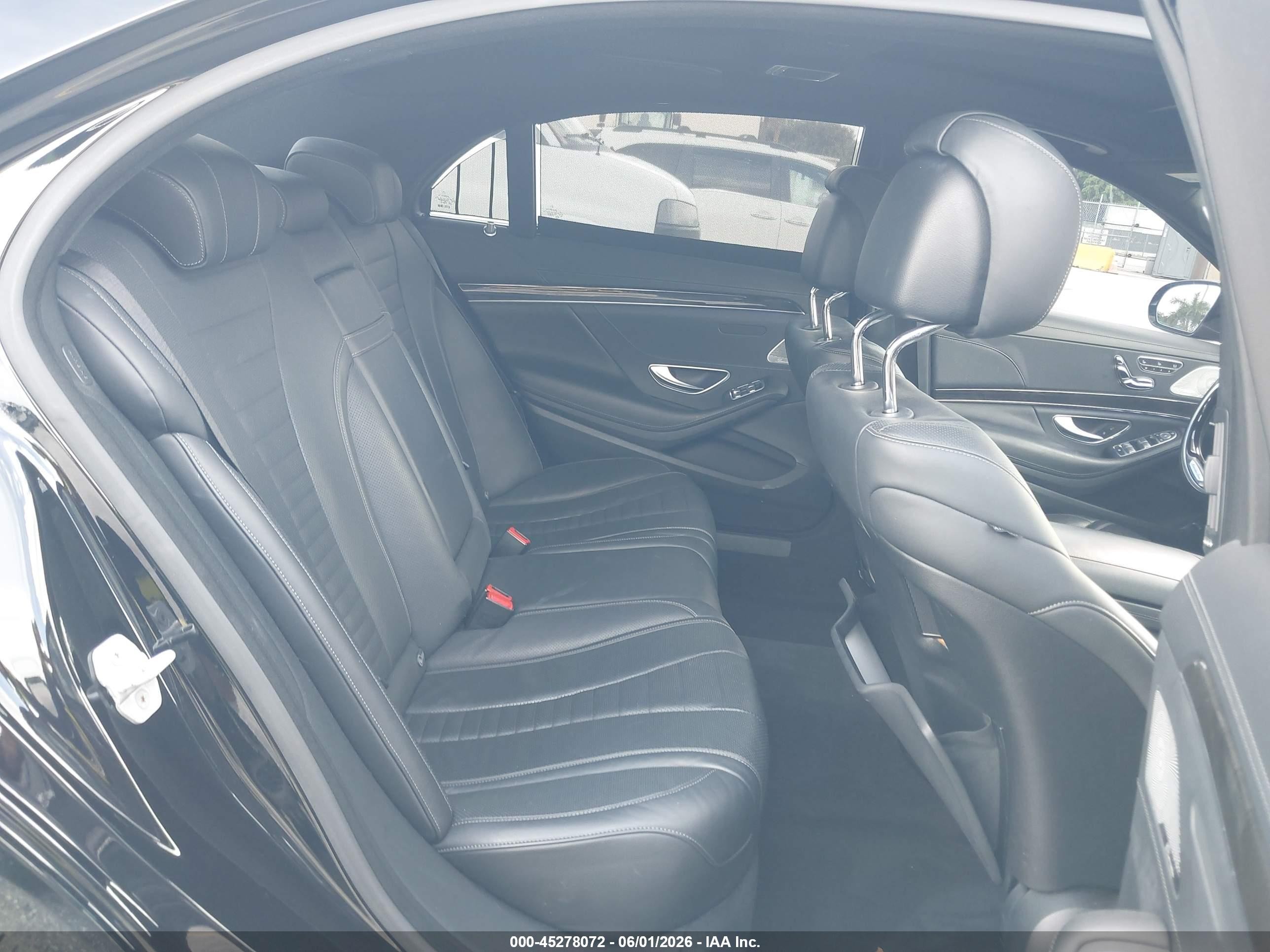 2014 Mercedes-benz S 550   Black vin: WDDUG8CB4EA065417