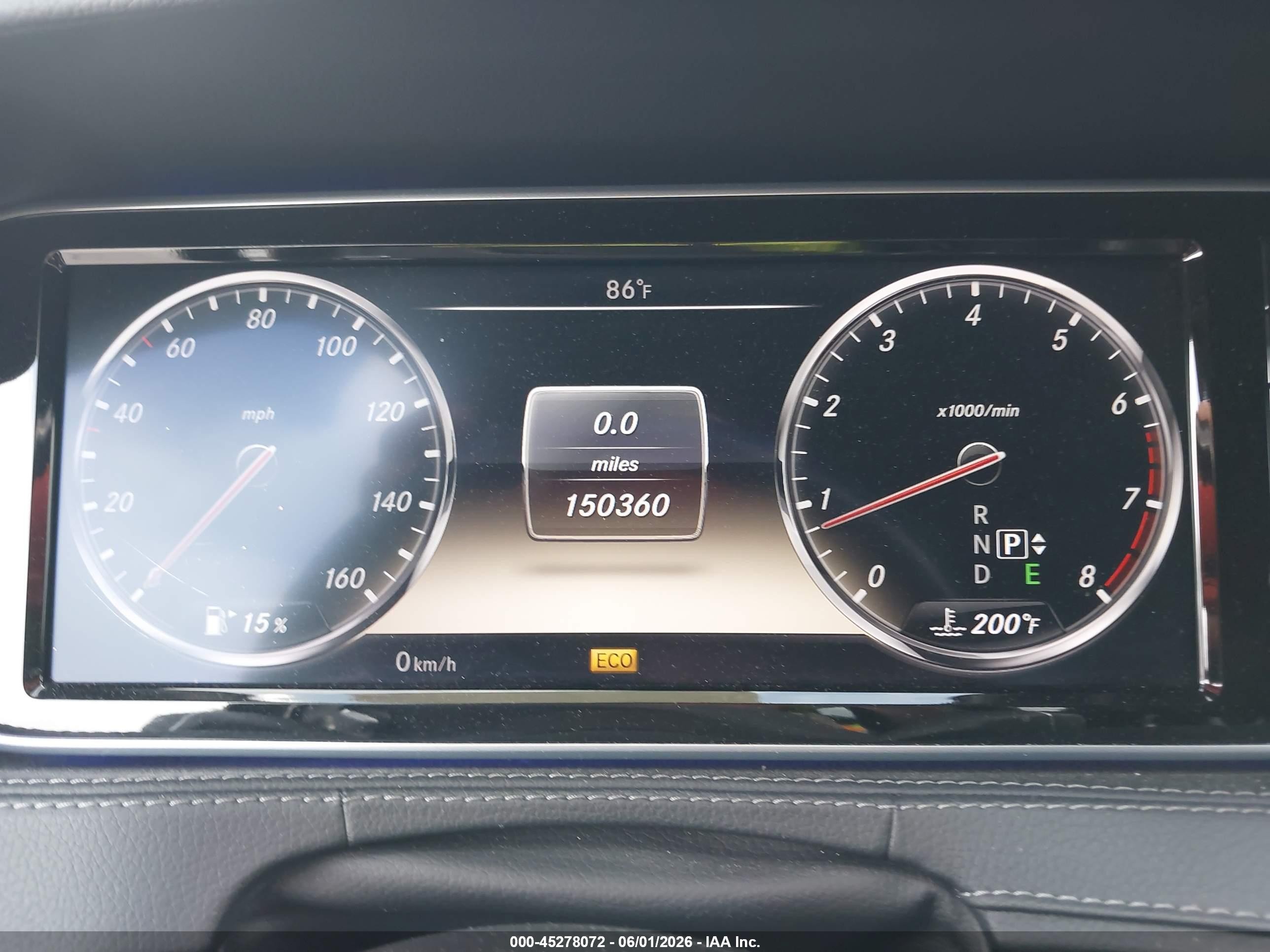 2014 Mercedes-benz S 550   Black vin: WDDUG8CB4EA065417
