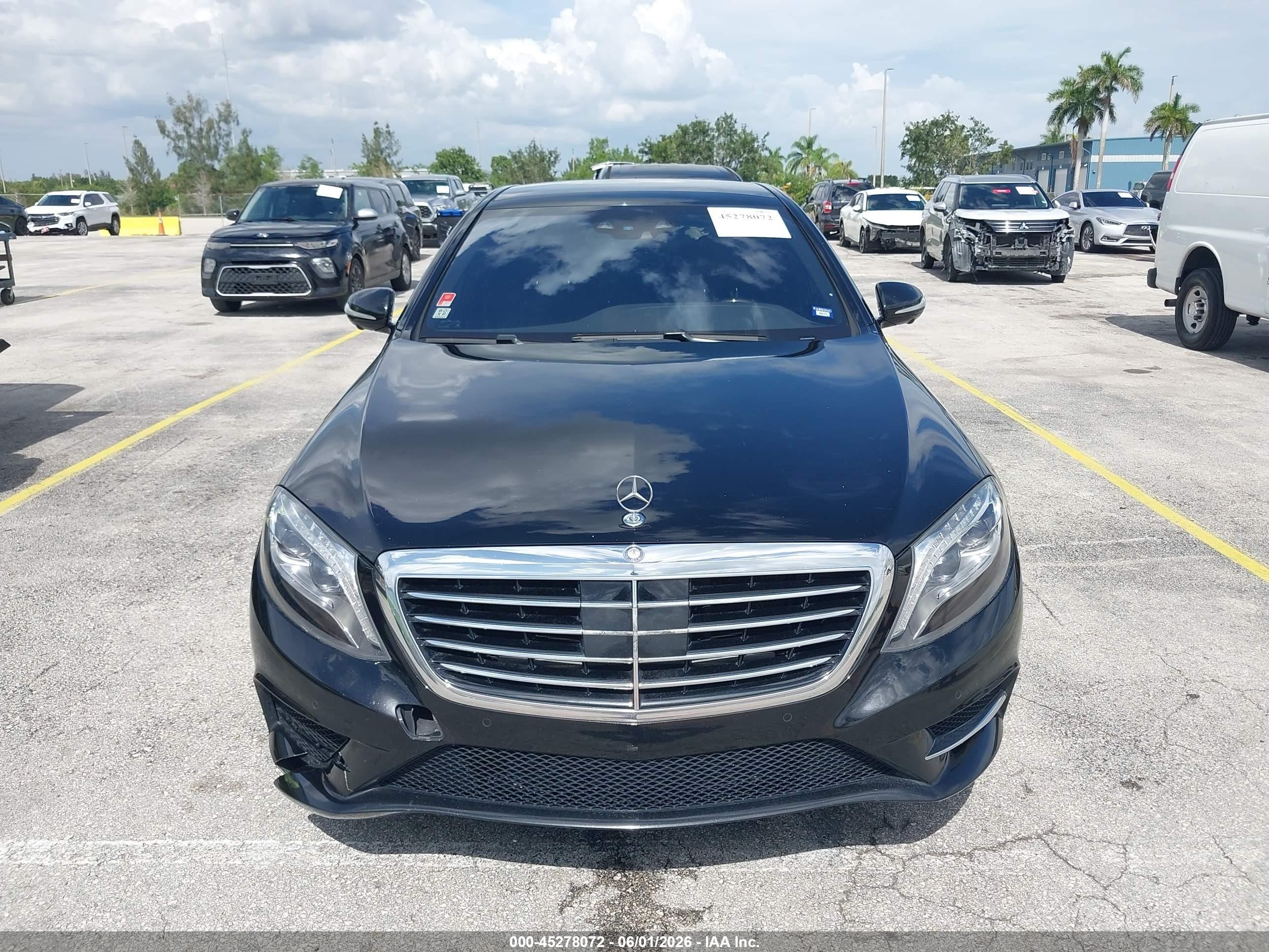 2014 Mercedes-benz S 550   Black vin: WDDUG8CB4EA065417