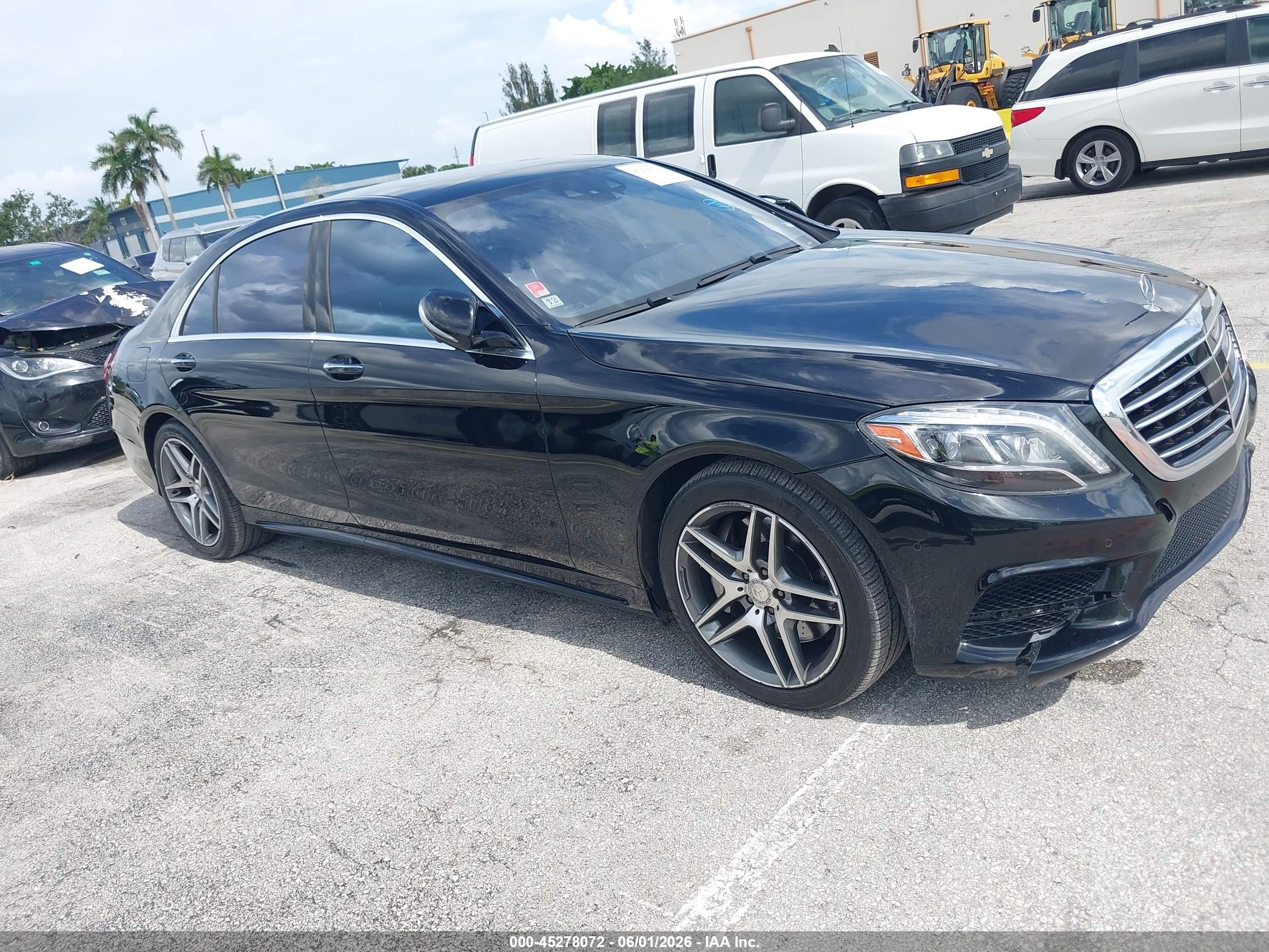 2014 Mercedes-benz S 550   Black vin: WDDUG8CB4EA065417