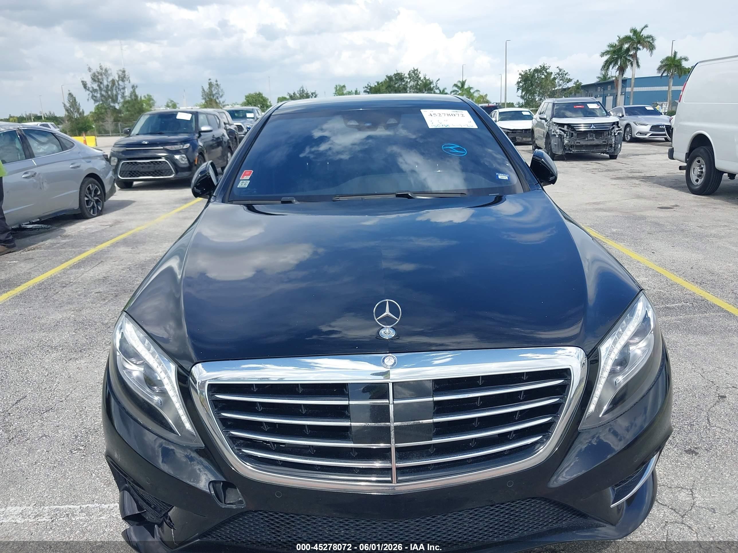 2014 Mercedes-benz S 550   Black vin: WDDUG8CB4EA065417