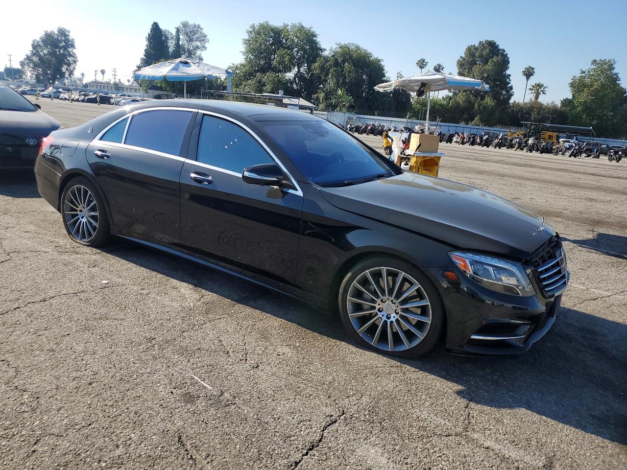 2015 Mercedes-benz S 550 Black vin: WDDUG8CB4FA107652