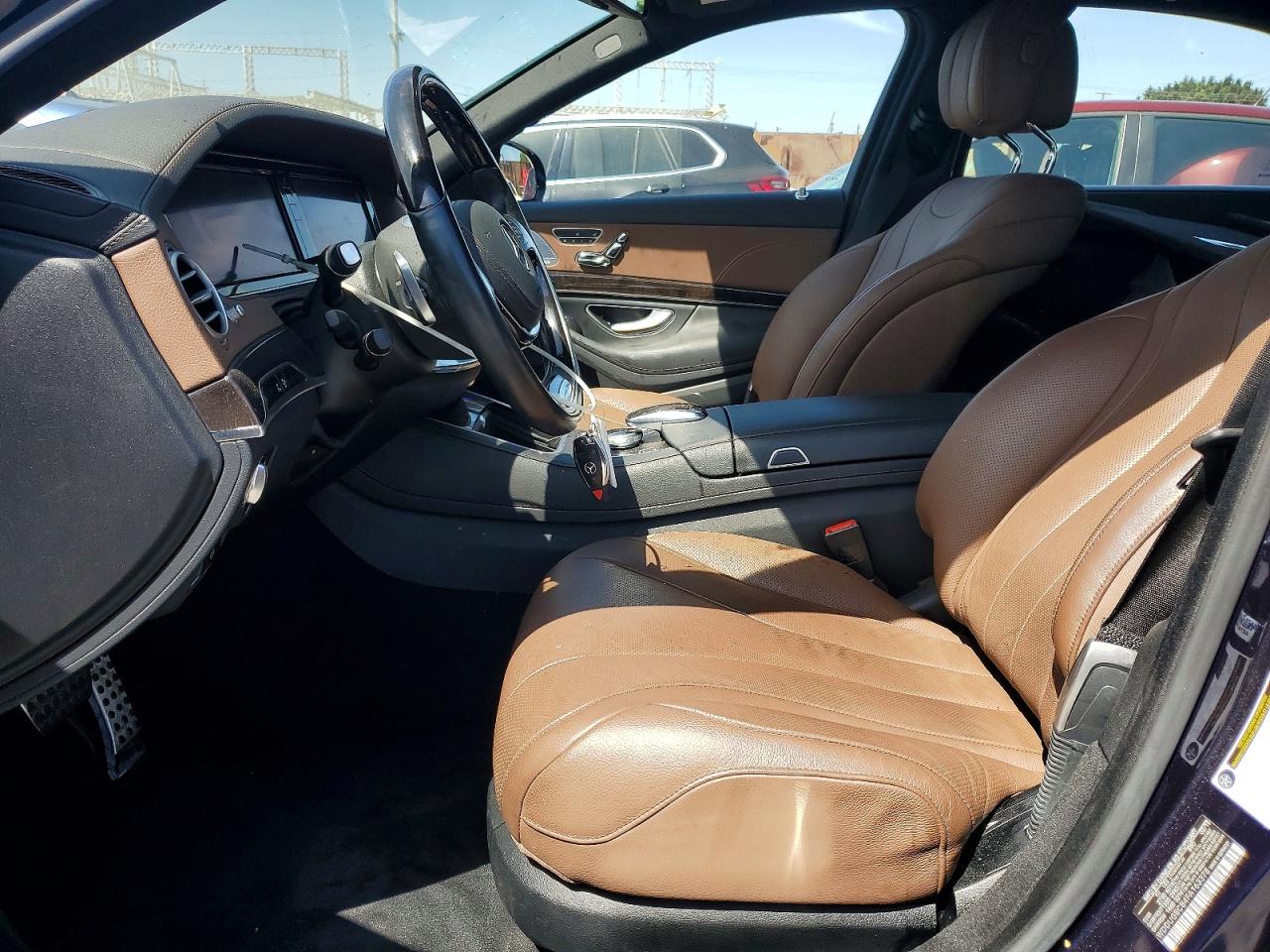 2015 Mercedes-benz S 550 Blue vin: WDDUG8CB4FA163378