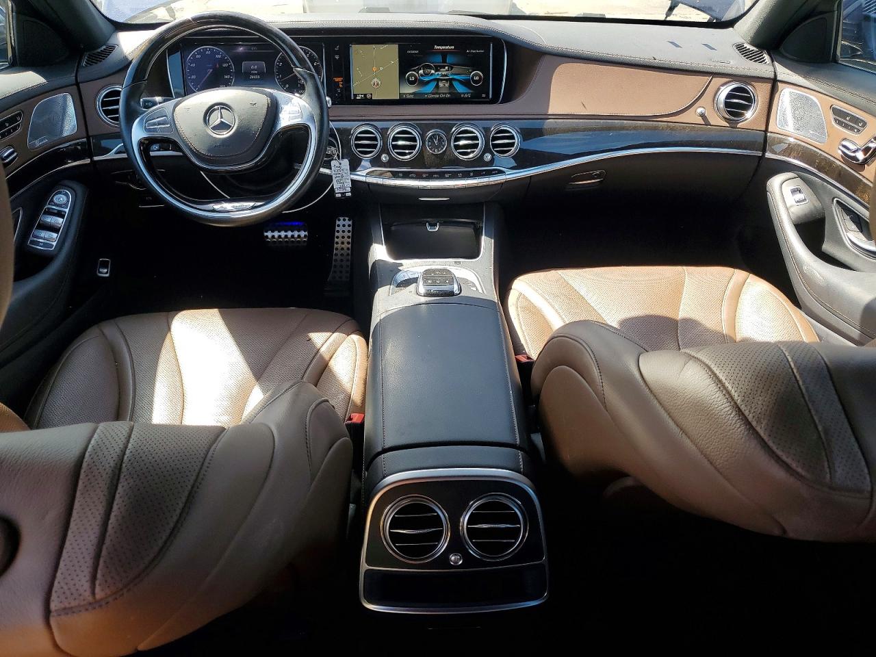 2015 Mercedes-benz S 550 Blue vin: WDDUG8CB4FA163378