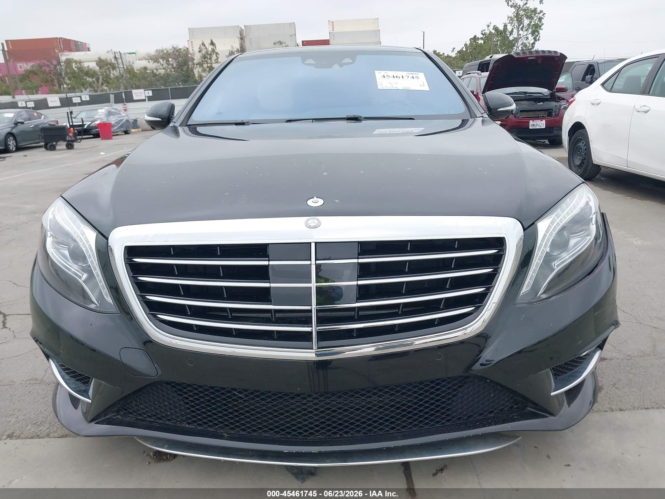 2015 Mercedes-benz S 550   Black vin: WDDUG8CB4FA180326