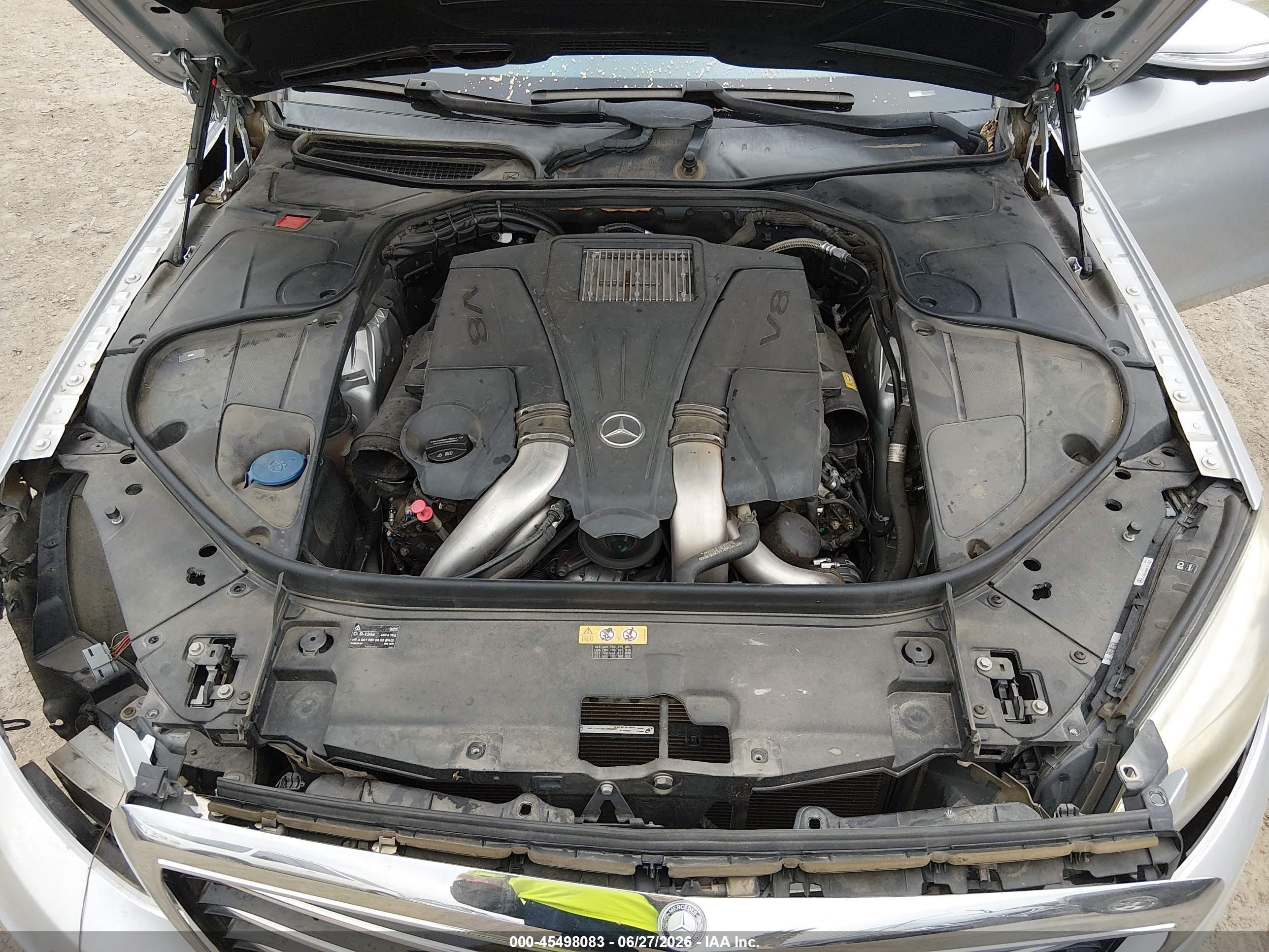 2015 Mercedes-benz S 550   Silver vin: WDDUG8CB4FA203507