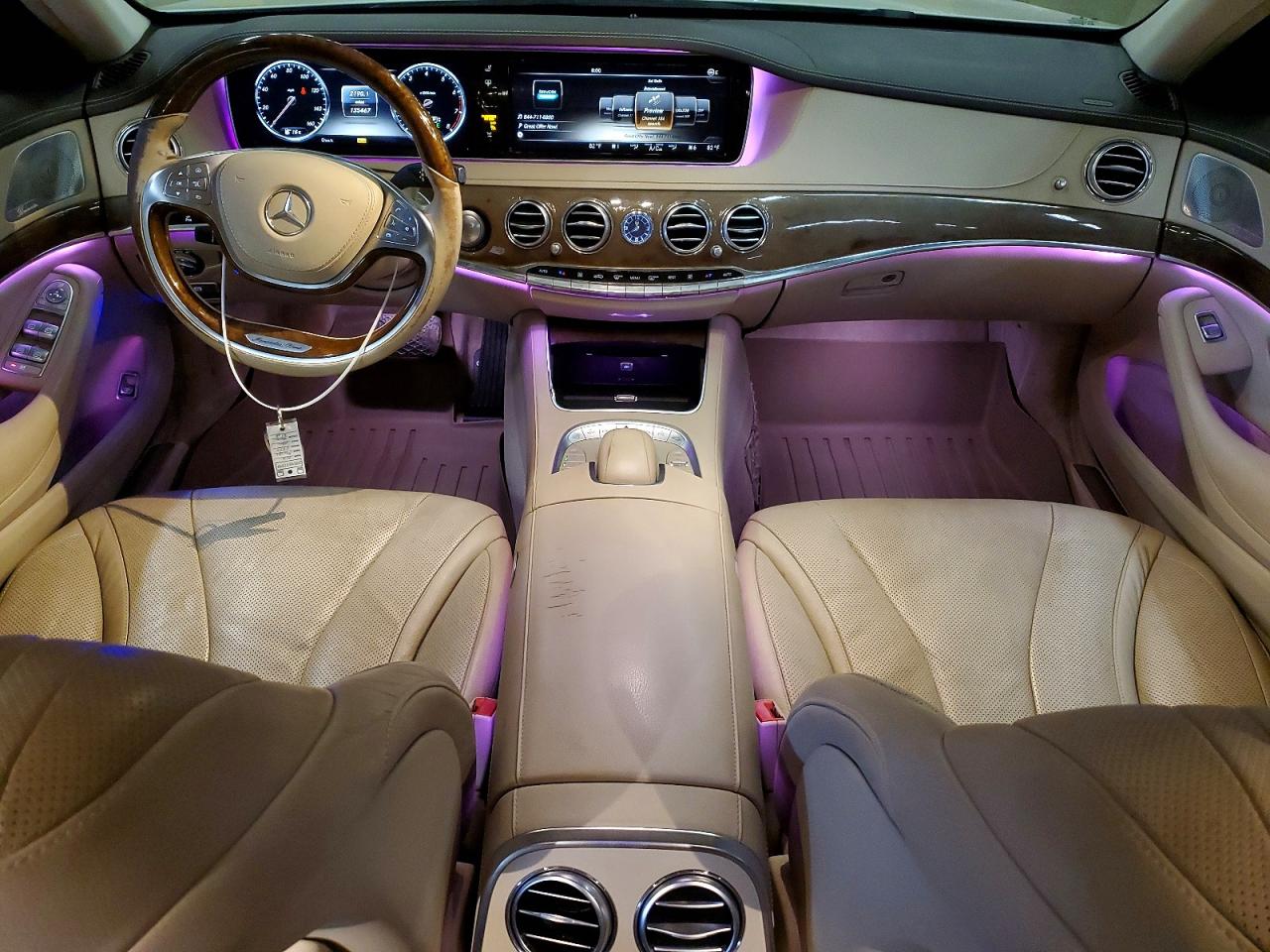 2014 Mercedes-benz S 550 White vin: WDDUG8CB5EA008871
