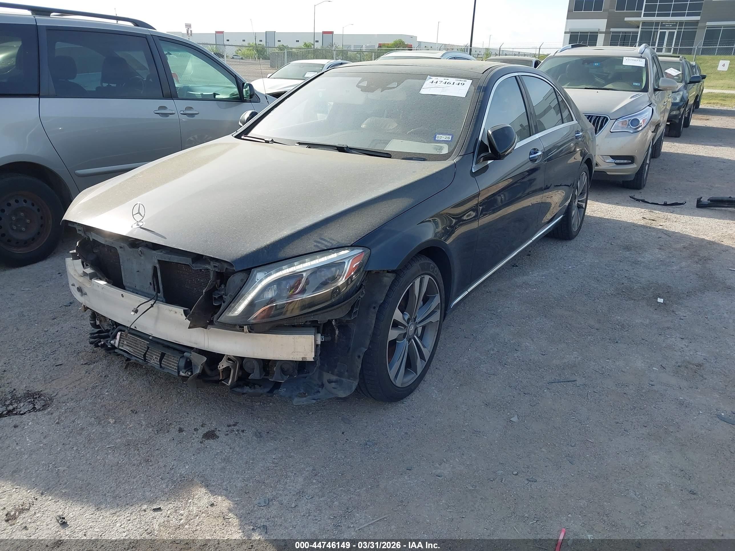 2014 Mercedes-benz S 550   Black vin: WDDUG8CB5EA013035