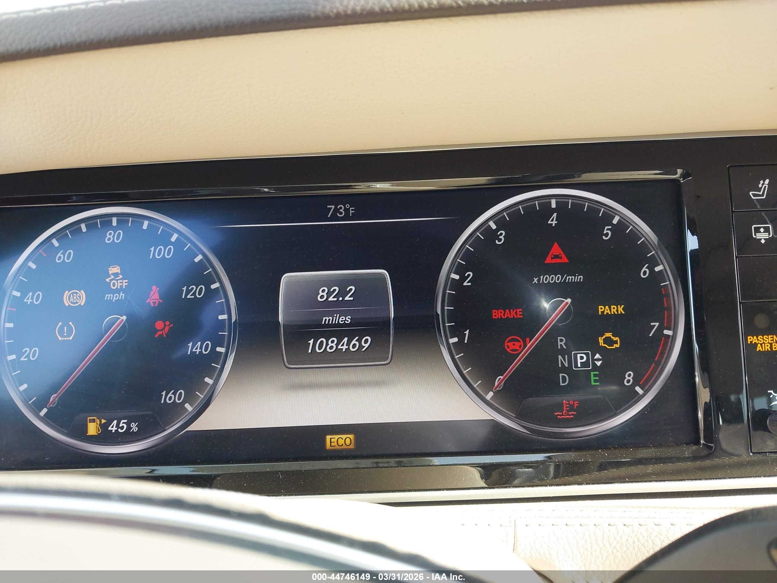2014 Mercedes-benz S 550   Black vin: WDDUG8CB5EA013035