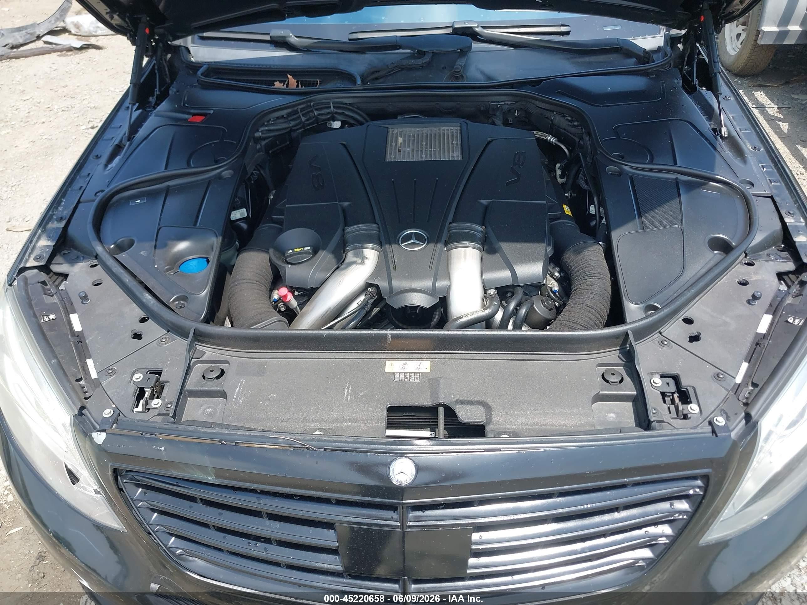2014 Mercedes-benz S 550   Black vin: WDDUG8CB5EA018008