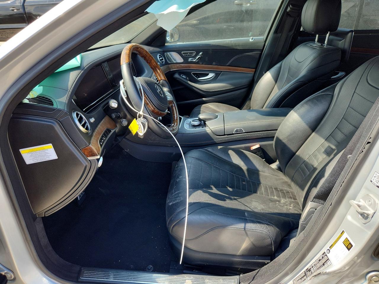 2014 Mercedes-benz S 550 Silver vin: WDDUG8CB5EA046293