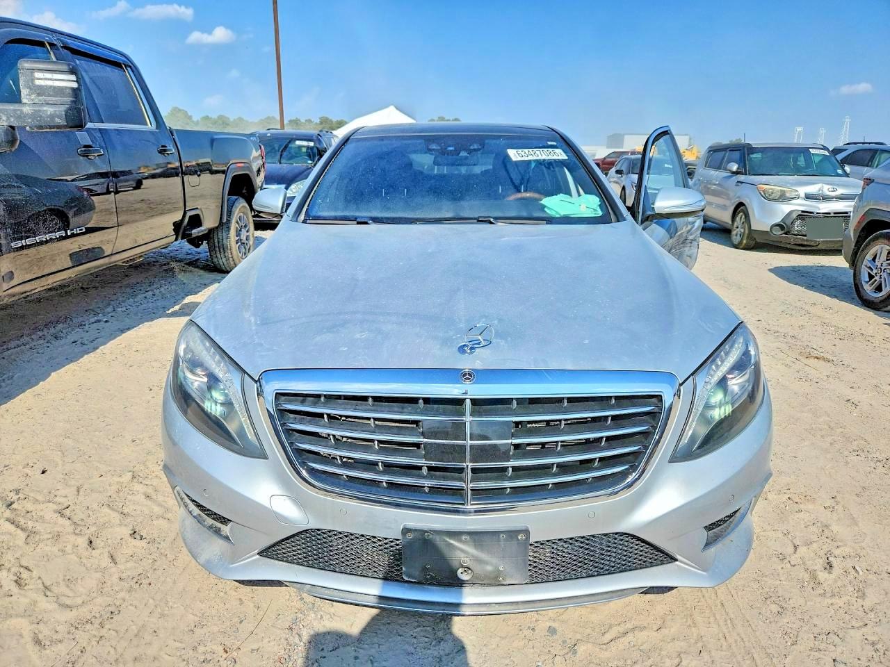 2014 Mercedes-benz S 550 Silver vin: WDDUG8CB5EA046293