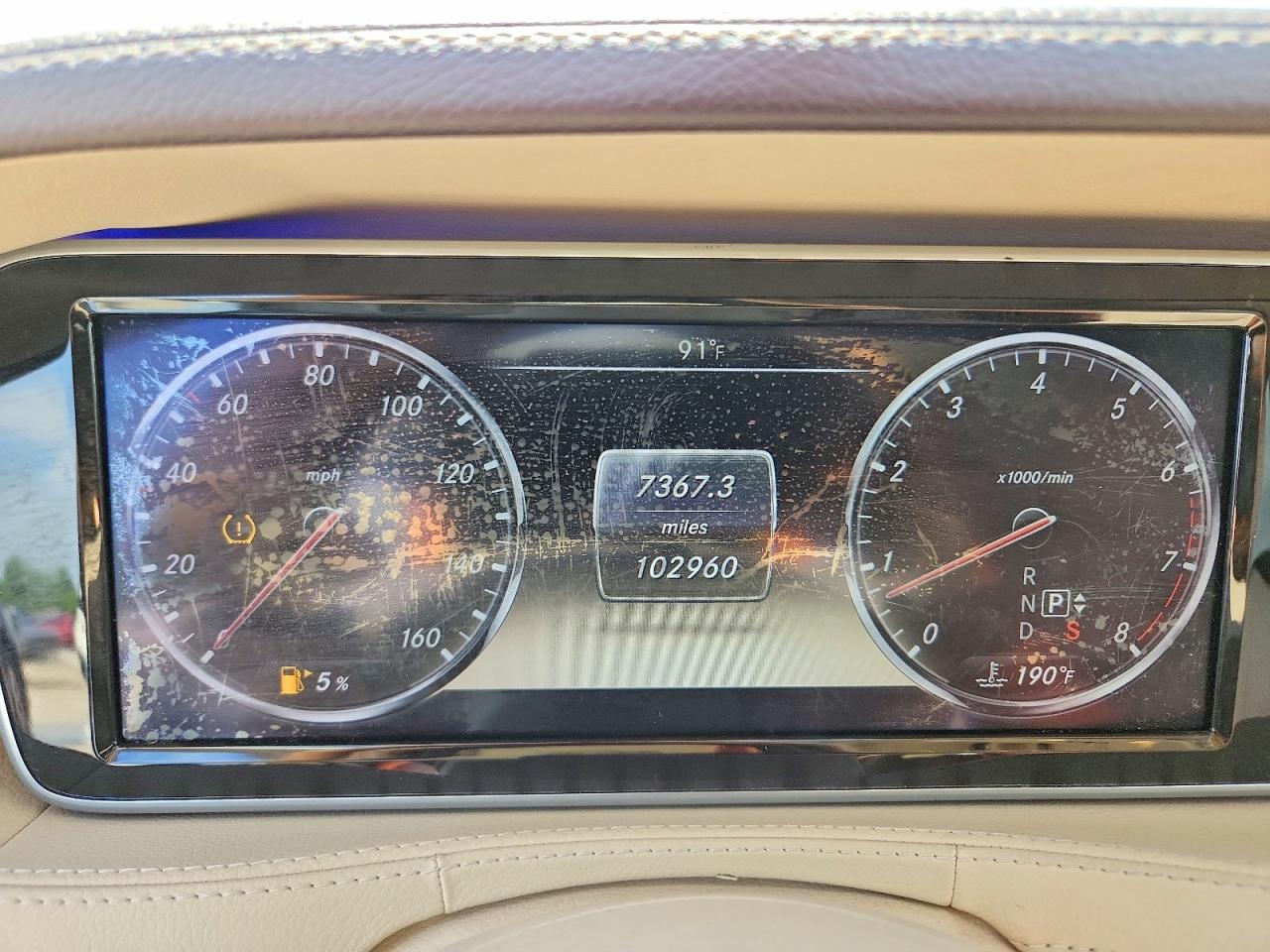 2014 Mercedes-benz S 550 Gray vin: WDDUG8CB5EA049694