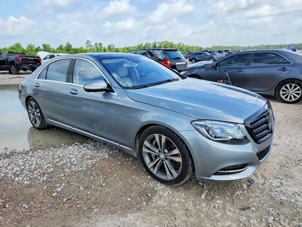 2014 Mercedes-benz S 550 Gray vin: WDDUG8CB5EA049694