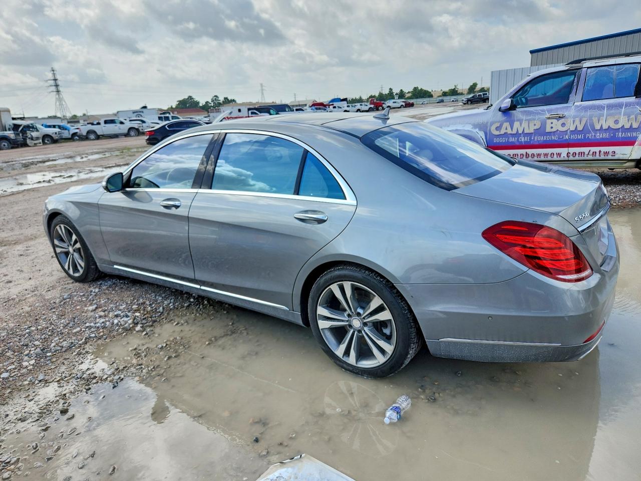 2014 Mercedes-benz S 550 Gray vin: WDDUG8CB5EA049694