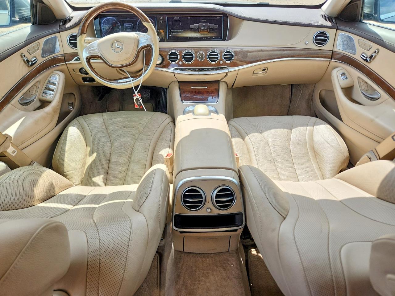 2014 Mercedes-benz S 550 Gray vin: WDDUG8CB5EA049694
