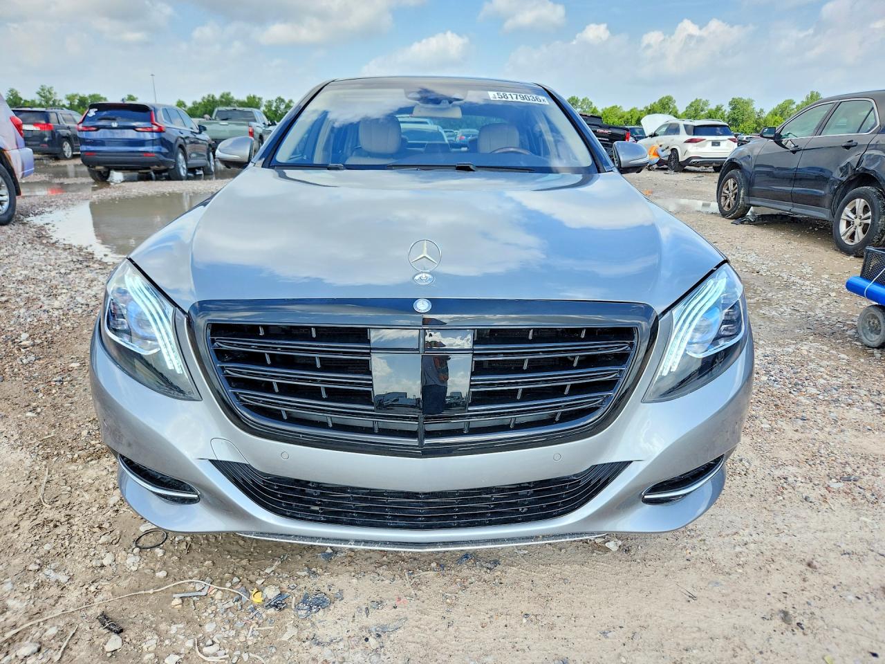 2014 Mercedes-benz S 550 Gray vin: WDDUG8CB5EA049694