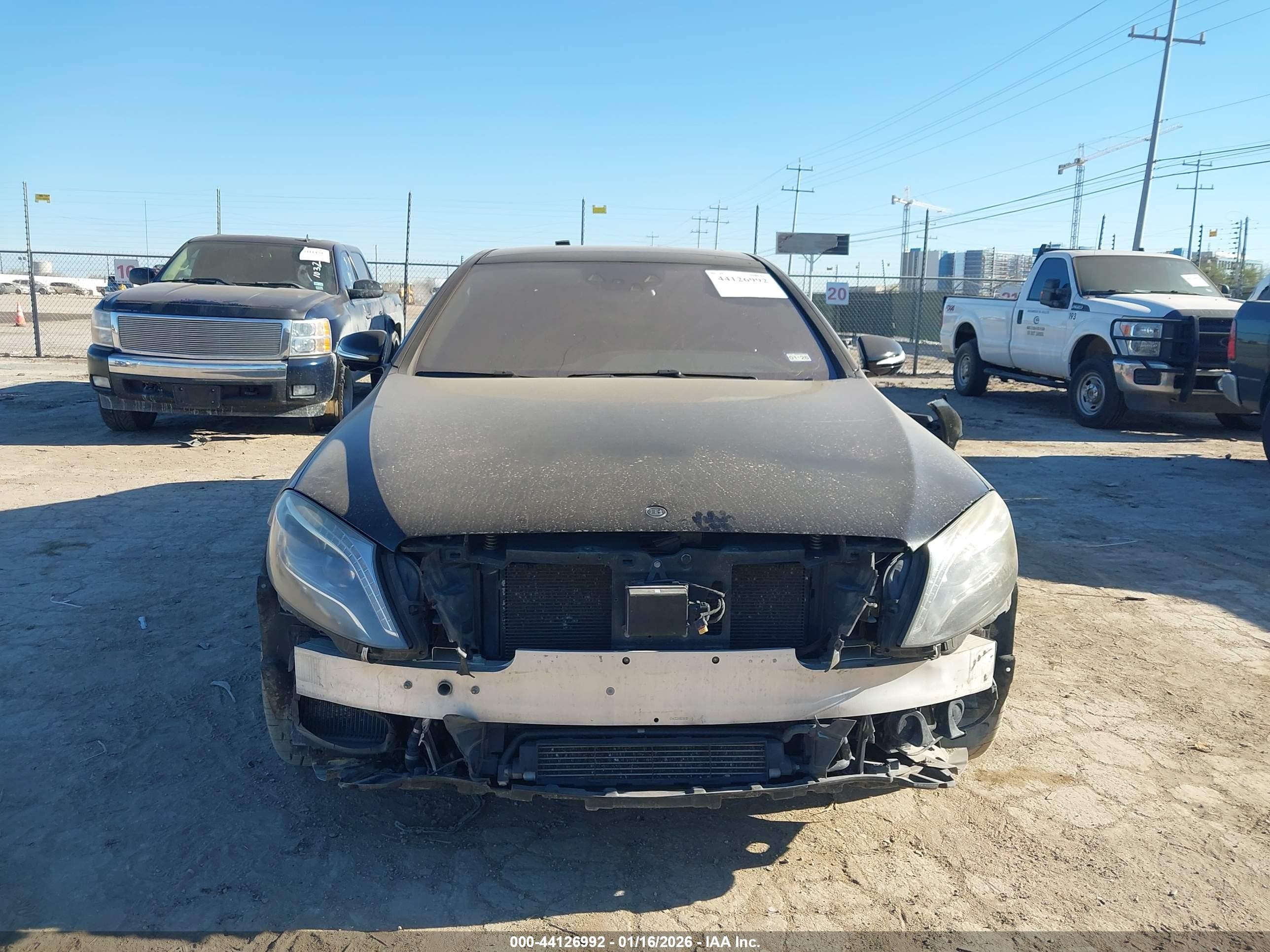 2014 Mercedes-benz S 550   Black vin: WDDUG8CB5EA058041