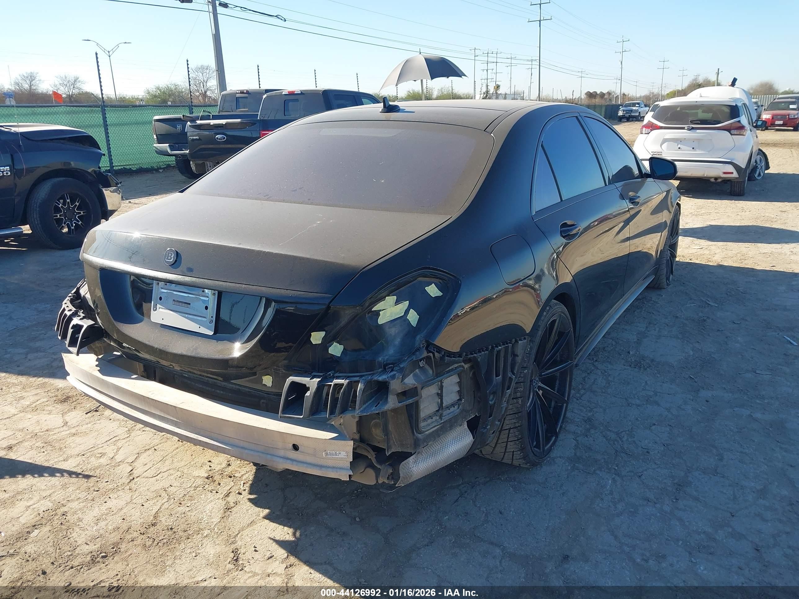 2014 Mercedes-benz S 550   Black vin: WDDUG8CB5EA058041