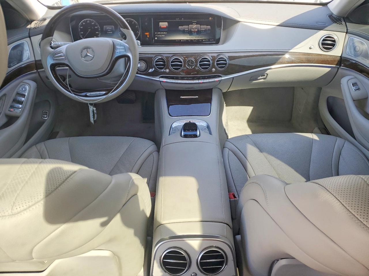 2015 Mercedes-benz S 550 White vin: WDDUG8CB5FA075228