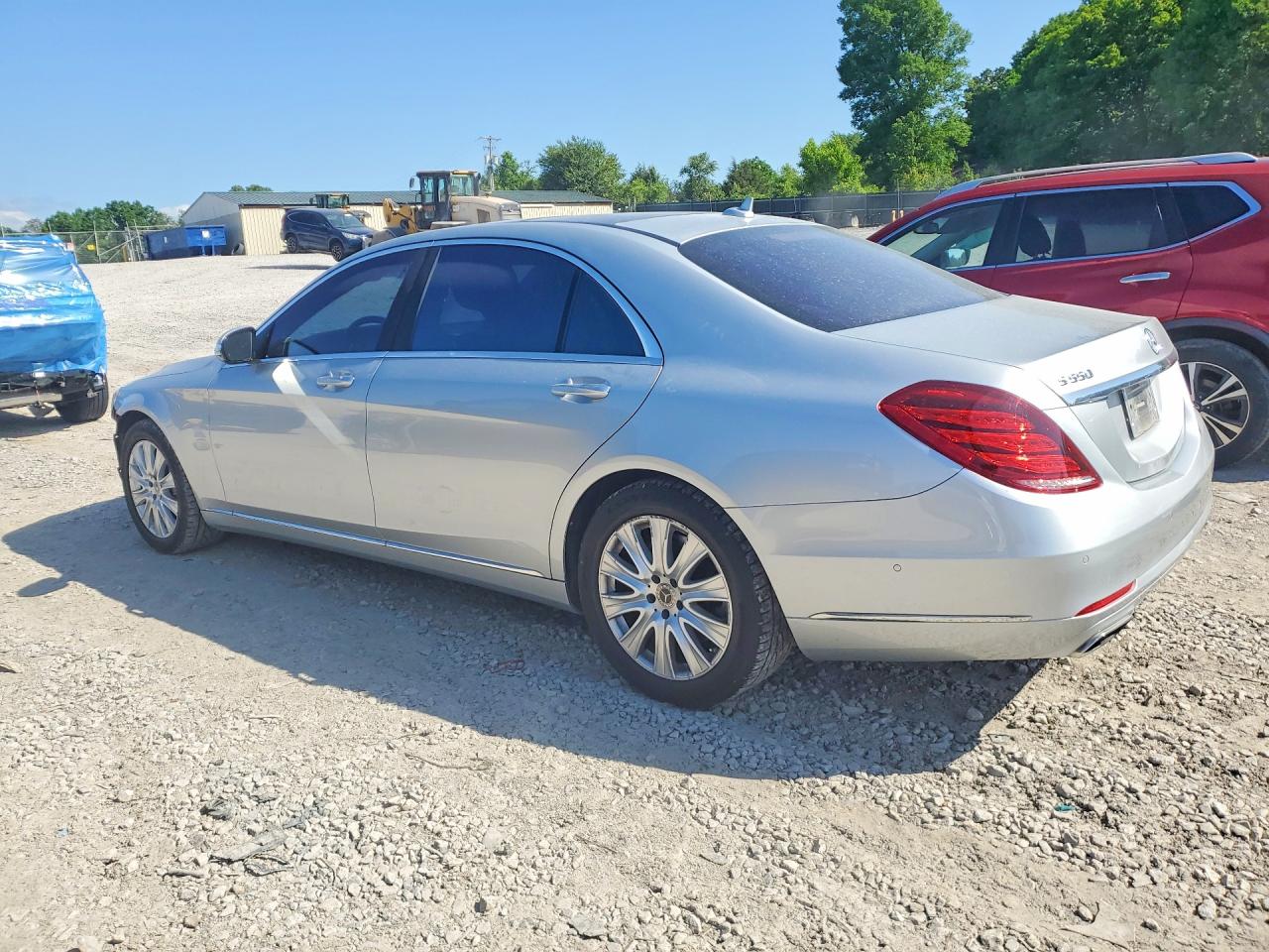 2015 Mercedes-benz S 550 White vin: WDDUG8CB5FA075228