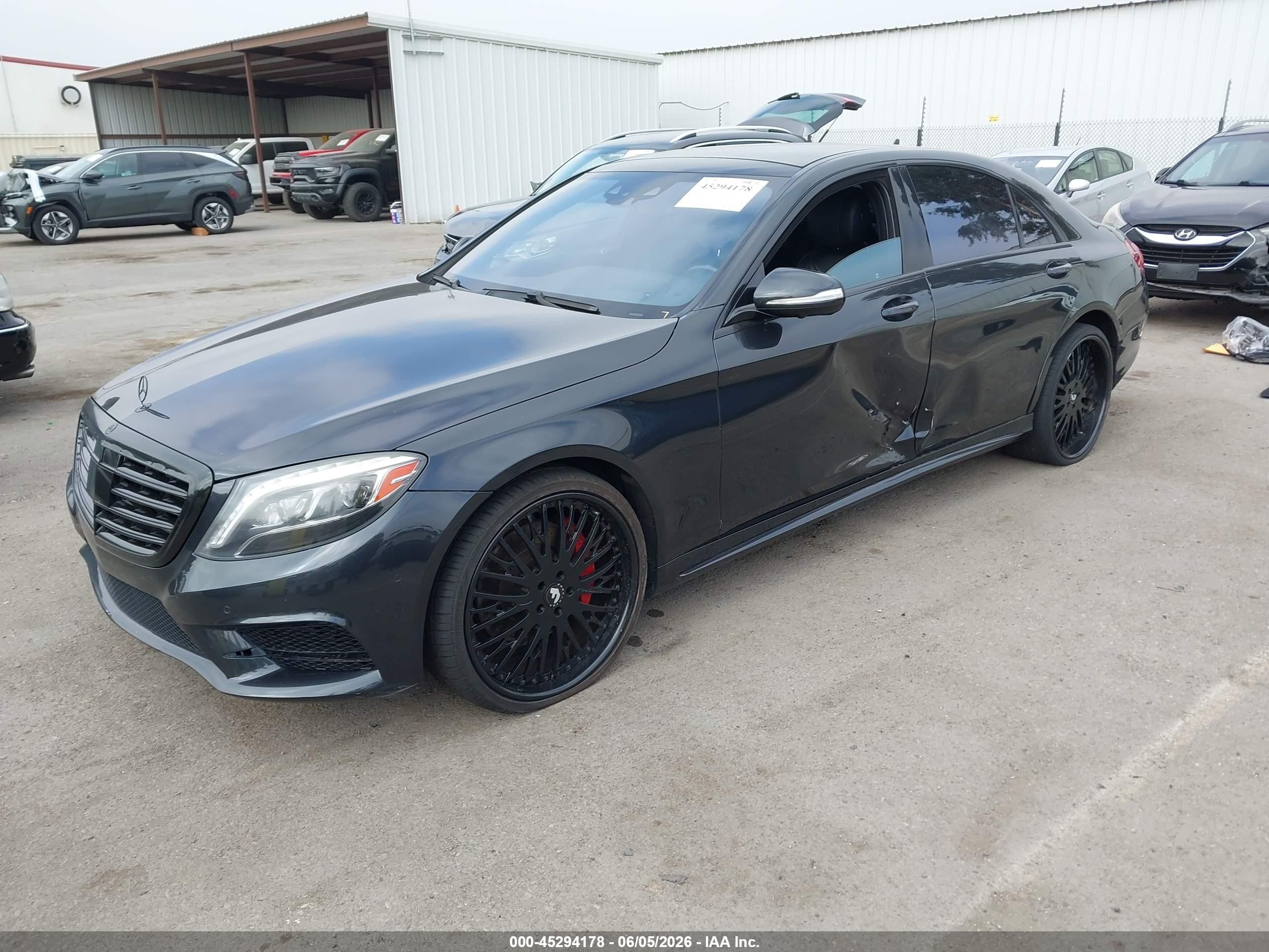 2015 Mercedes-benz S 550   Gray vin: WDDUG8CB5FA135234