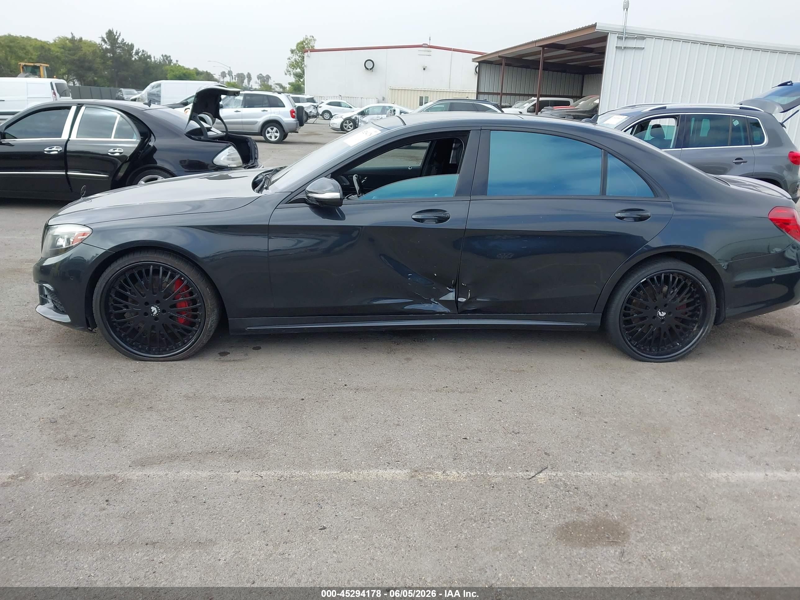 2015 Mercedes-benz S 550   Gray vin: WDDUG8CB5FA135234