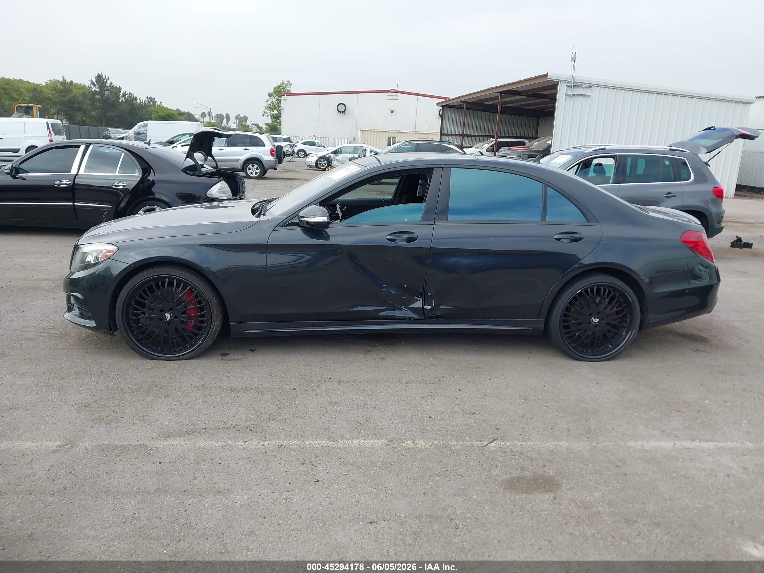 2015 Mercedes-benz S 550   Gray vin: WDDUG8CB5FA135234