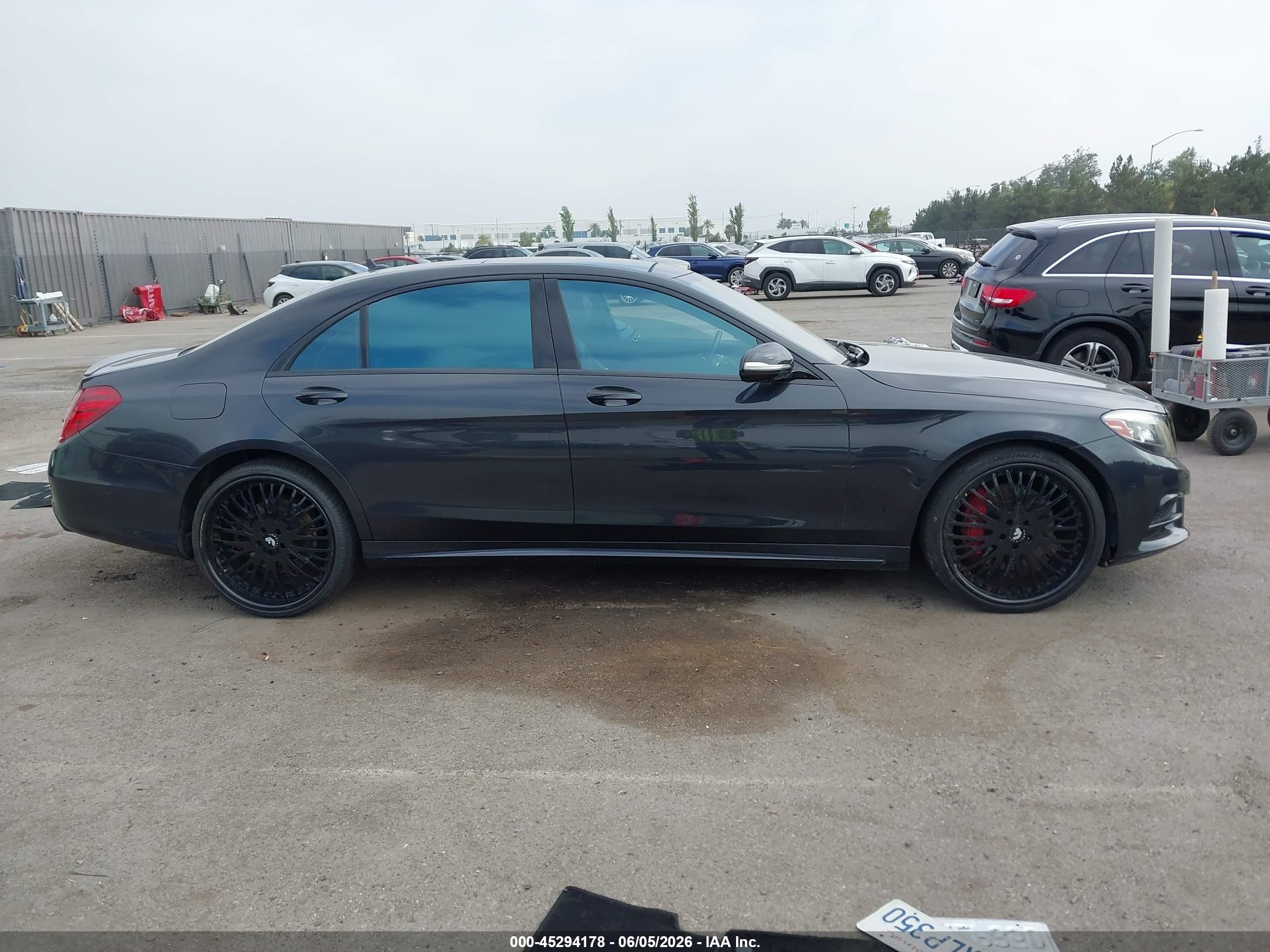 2015 Mercedes-benz S 550   Gray vin: WDDUG8CB5FA135234