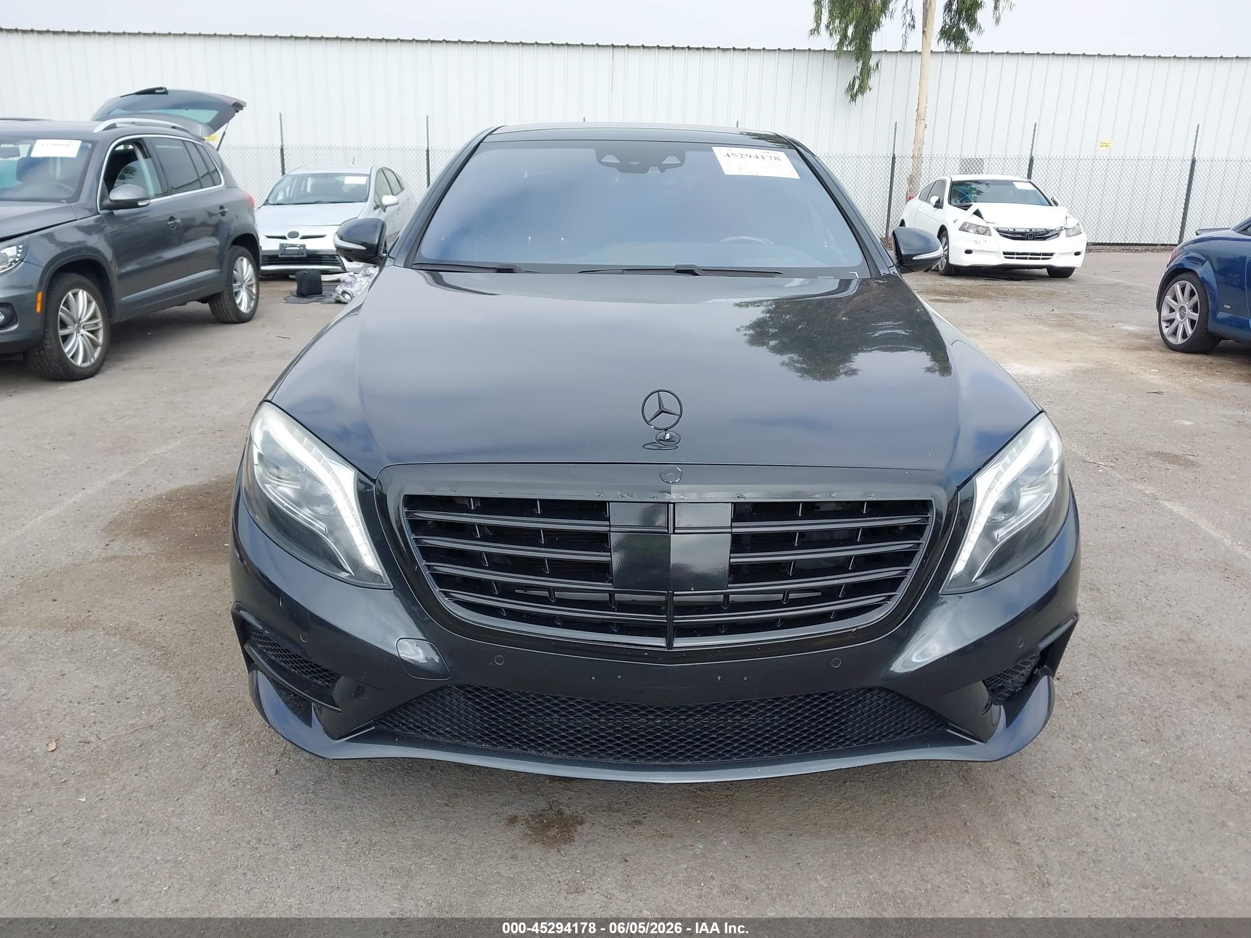 2015 Mercedes-benz S 550   Gray vin: WDDUG8CB5FA135234