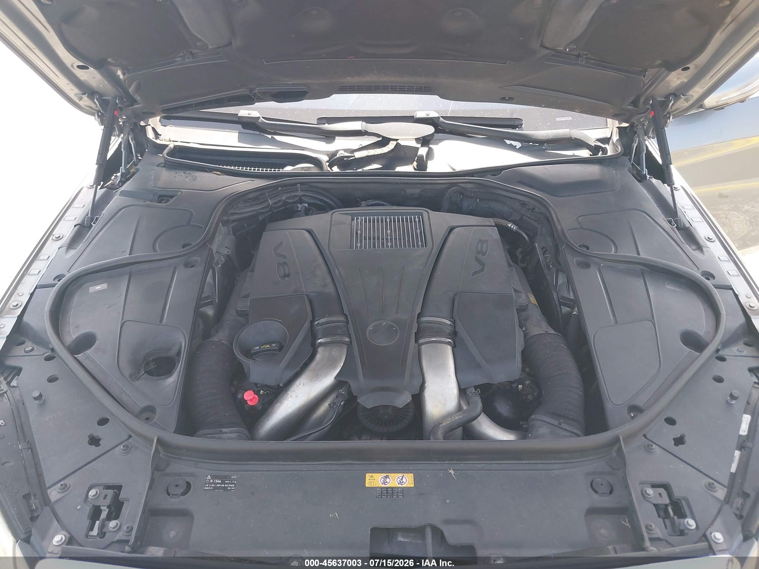 2015 Mercedes-benz S 550   Gray vin: WDDUG8CB5FA141339