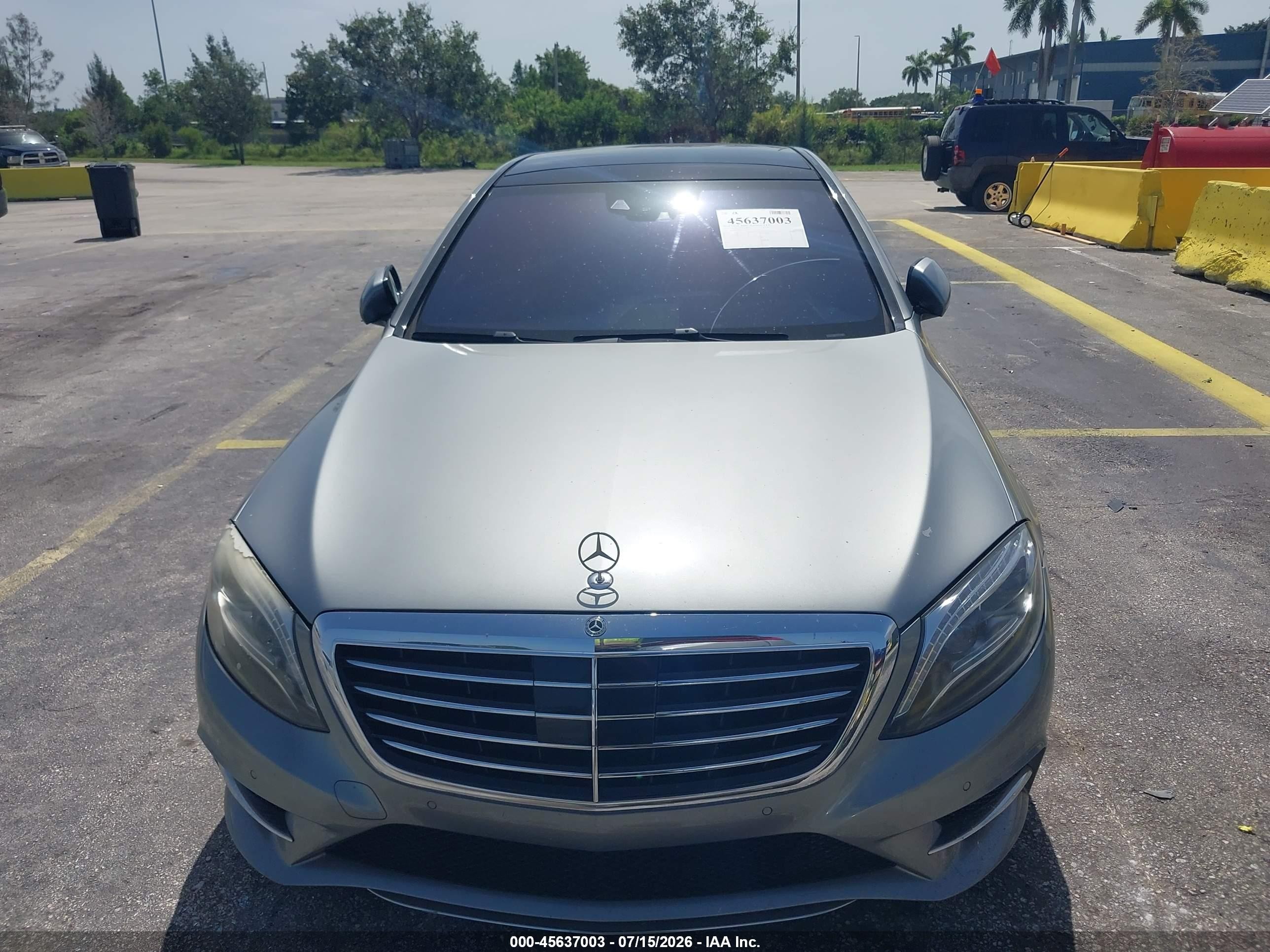2015 Mercedes-benz S 550   Gray vin: WDDUG8CB5FA141339