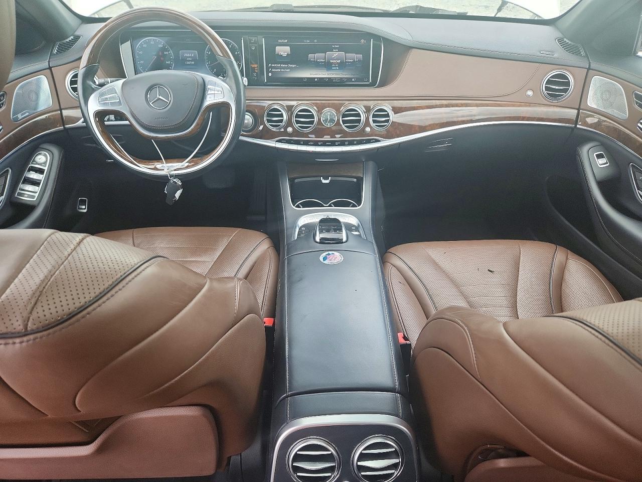 2015 Mercedes-benz S 550 White vin: WDDUG8CB5FA144466