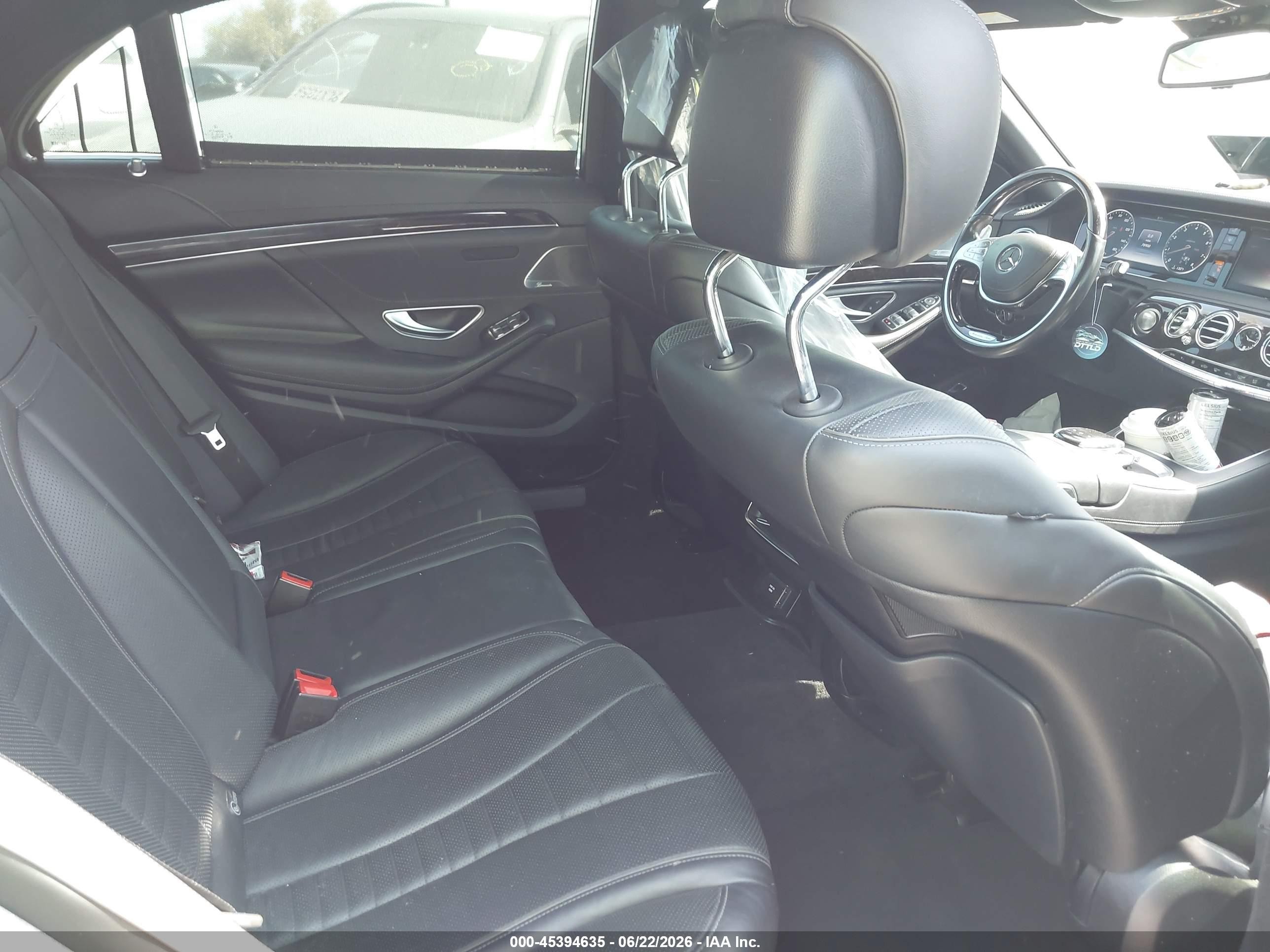 2015 Mercedes-benz S 550 White vin: WDDUG8CB5FA149859