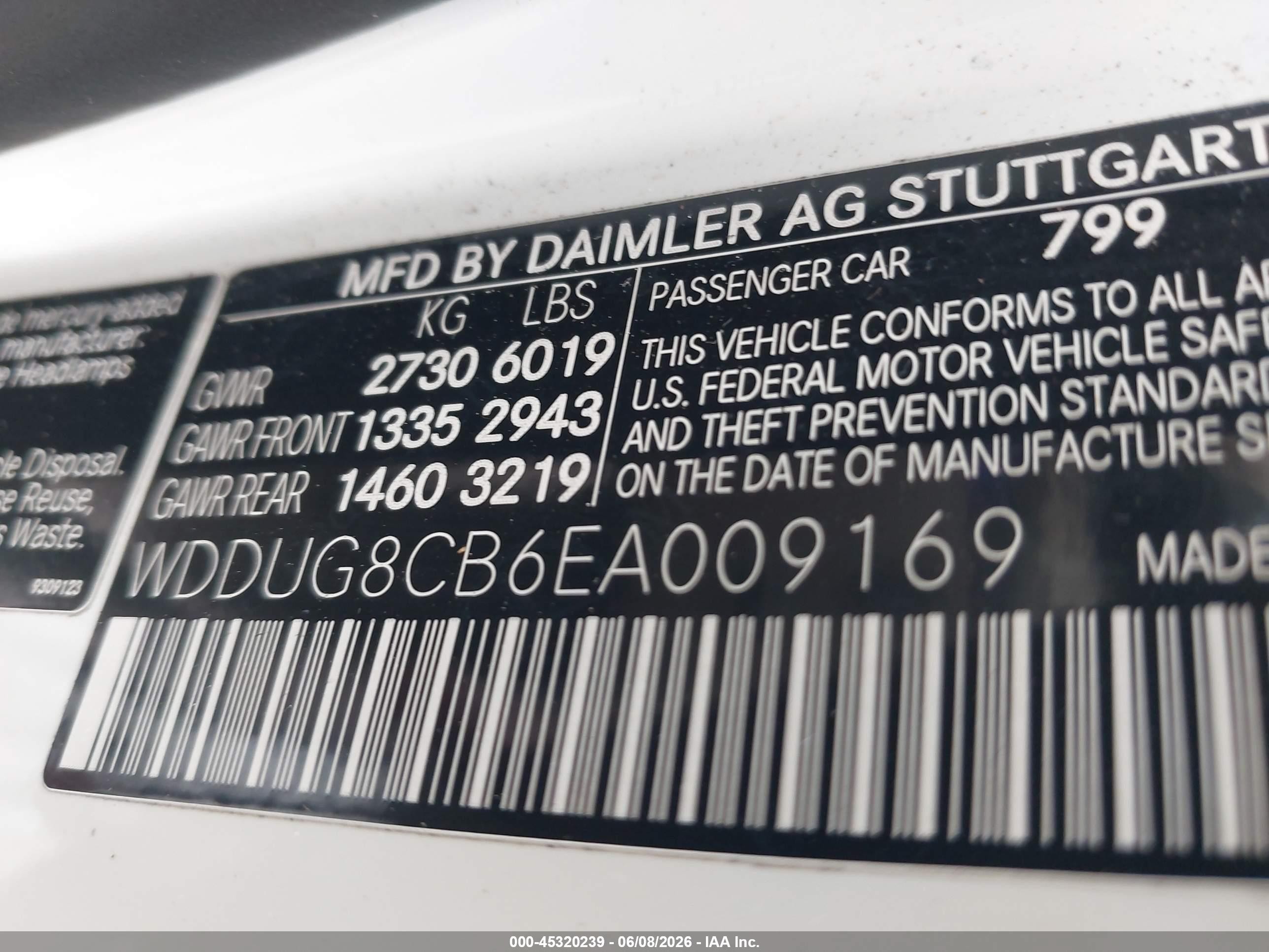 2014 Mercedes-benz S 550   White vin: WDDUG8CB6EA009169