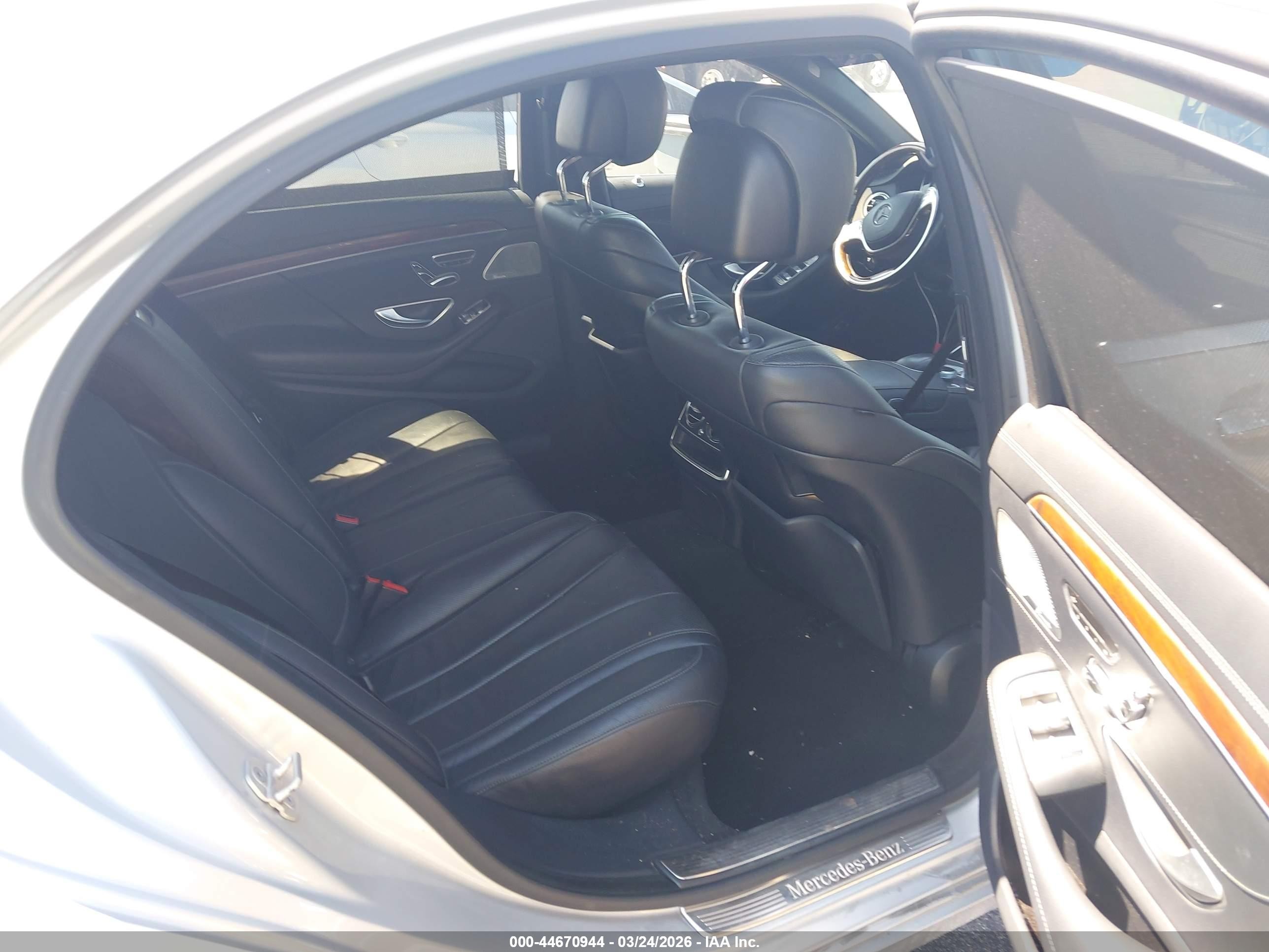 2014 Mercedes-benz S 550   Gray vin: WDDUG8CB6EA043063