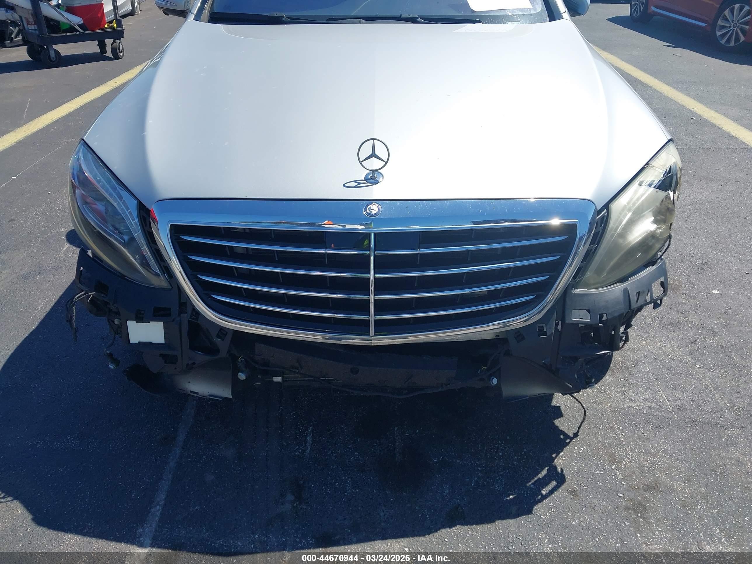 2014 Mercedes-benz S 550   Gray vin: WDDUG8CB6EA043063