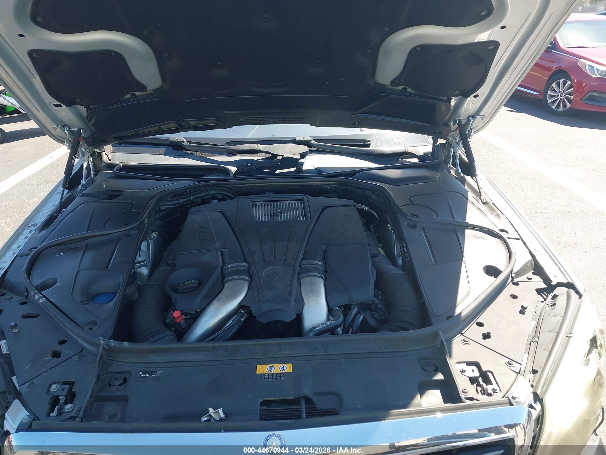 2014 Mercedes-benz S 550   Gray vin: WDDUG8CB6EA043063