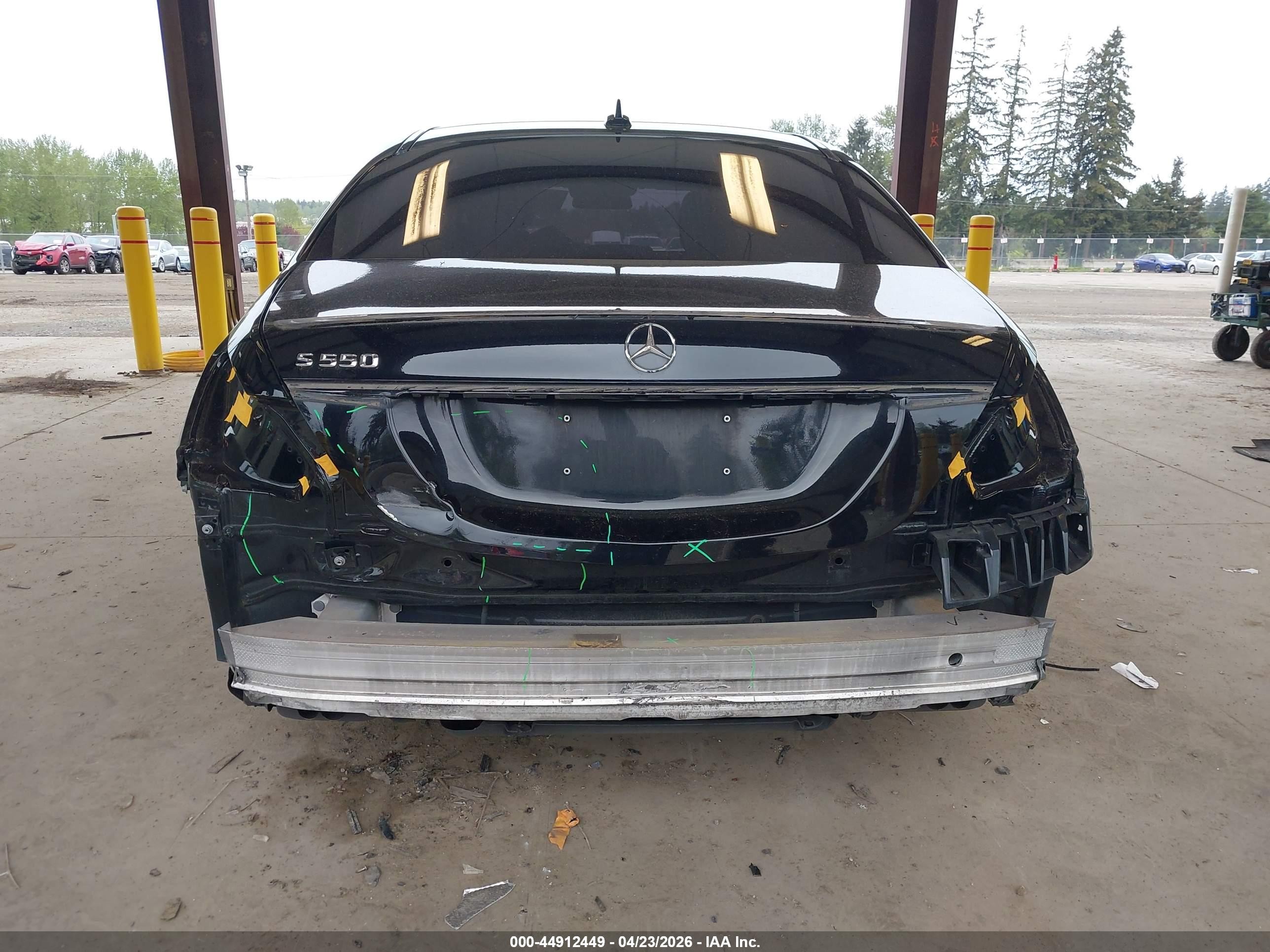 2014 Mercedes-benz S 550   Black vin: WDDUG8CB6EA043970