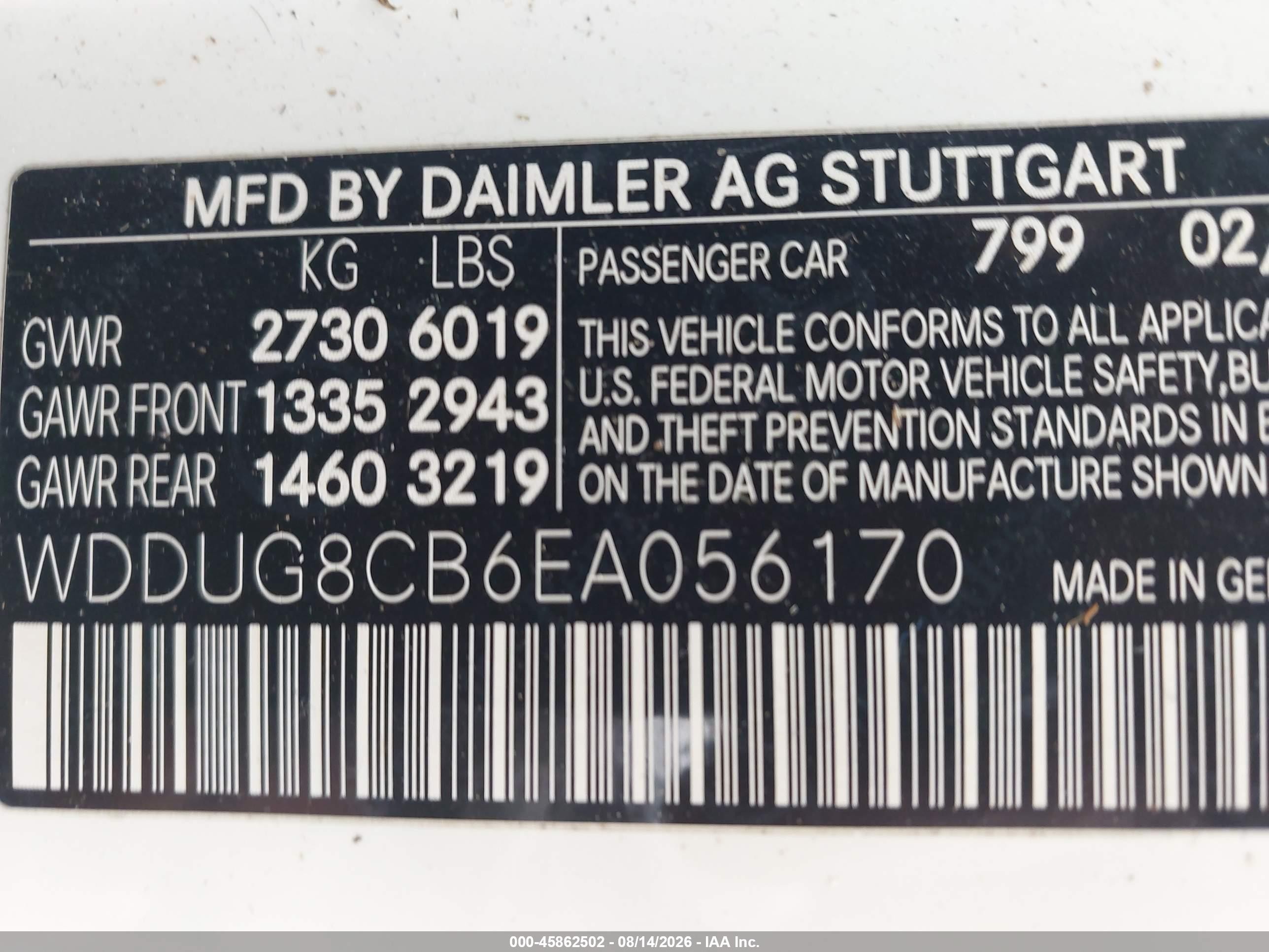 2014 Mercedes-benz S 550   White vin: WDDUG8CB6EA056170