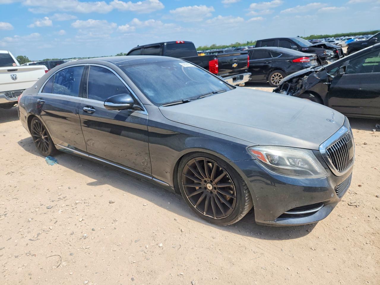 2015 Mercedes-benz S 550 Gray vin: WDDUG8CB6FA074718