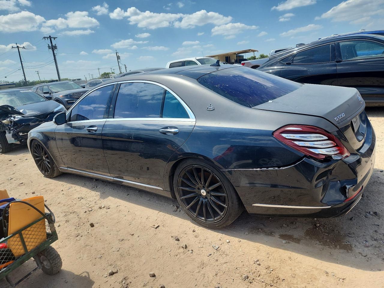 2015 Mercedes-benz S 550 Gray vin: WDDUG8CB6FA074718